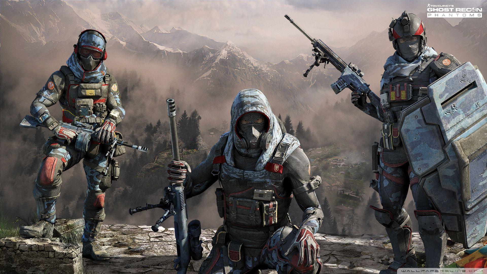 1920x1080 GHOST RECON PHANTOMS GHOSTS FarCry4 PACK Complete Weapons Edition
