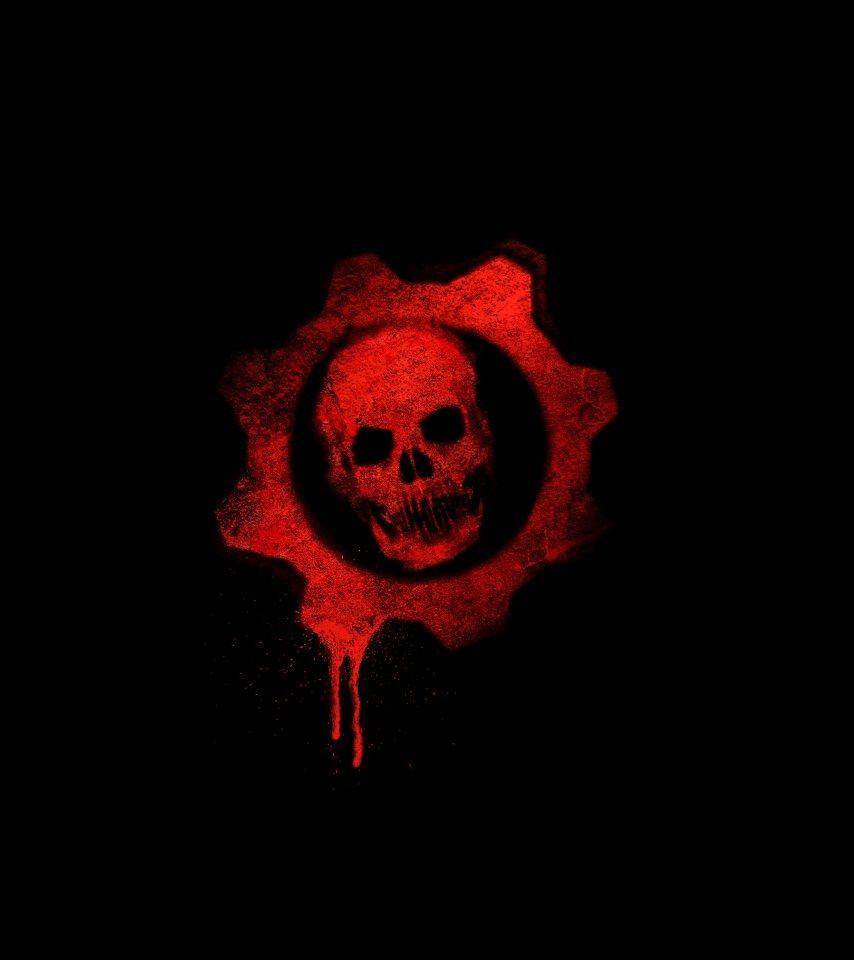 854x960 Photo GOW Skull in the album Gaming Wallpaper by Rouge. DroidForums.net. Android Forums & News