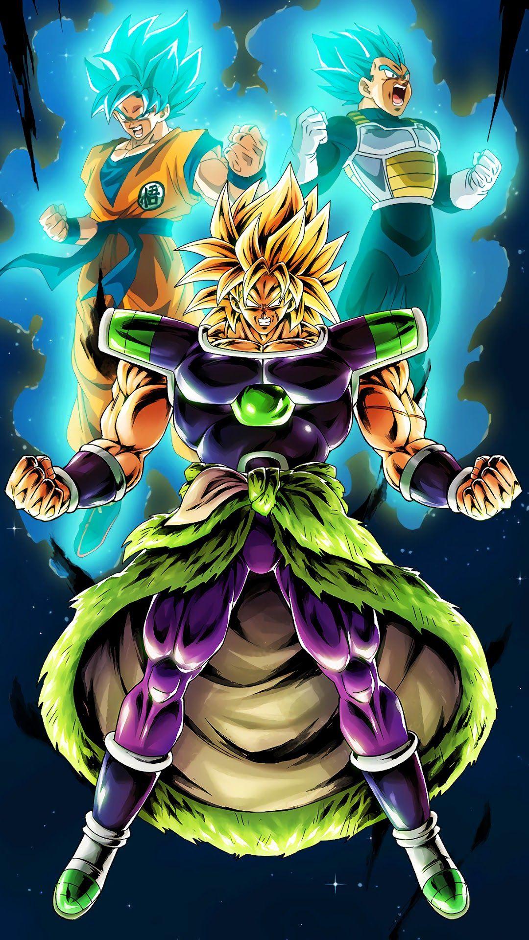 1080x1920 Broly Goku Vegeta Dragon Ball Super: Broly 8K 7680x4320 Wallpaper