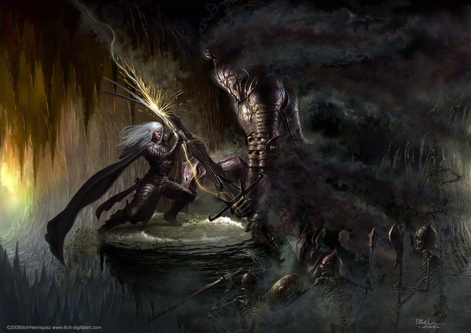 1600x1131 Drizzt Do Urden wallpaper. Dark fantasy, Drizzt do urden, Fantasy art