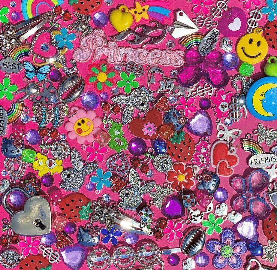 Kidcore Indie Aesthetic Laptop  Find and videos about pretty and colorful  on we heart itpip on instagram HD phone wallpaper  Pxfuel