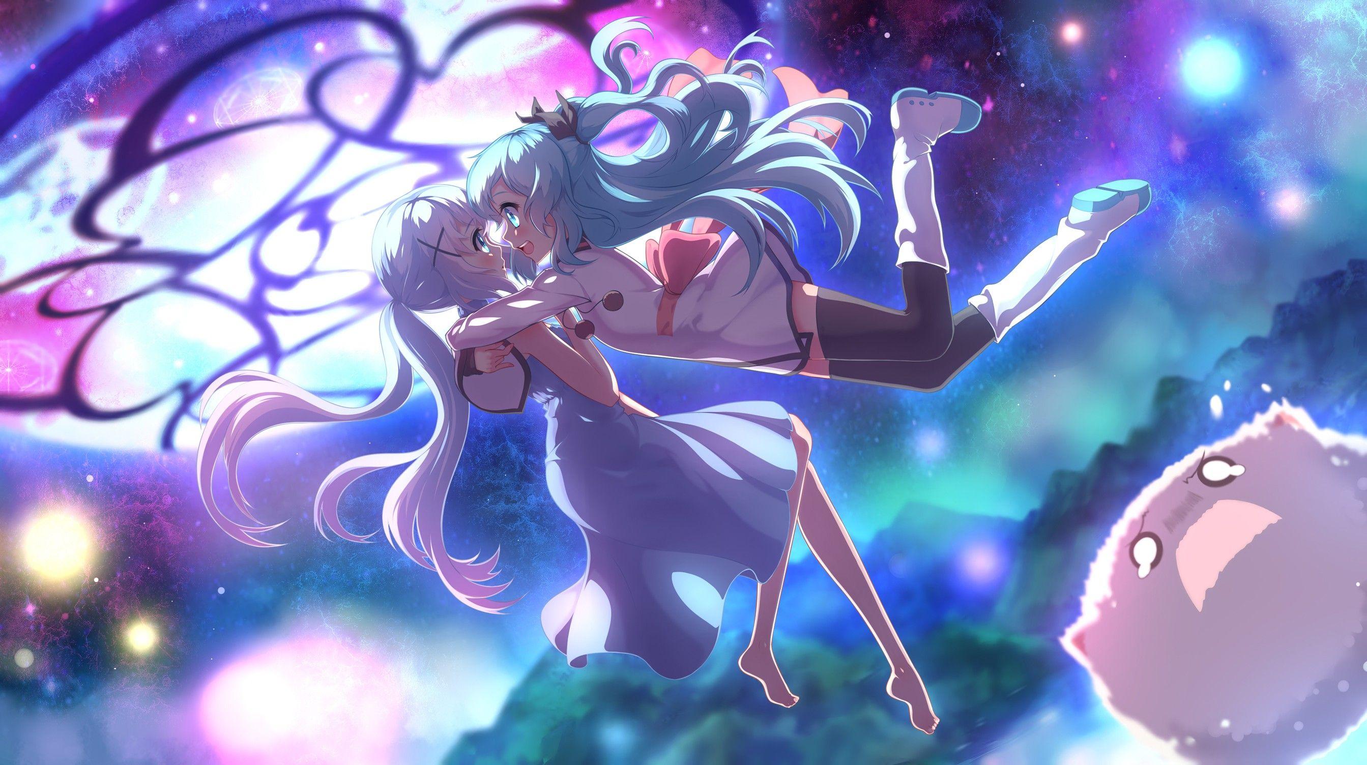 2687x1504 Sora no Method, Kafuu Chino Wallpaper