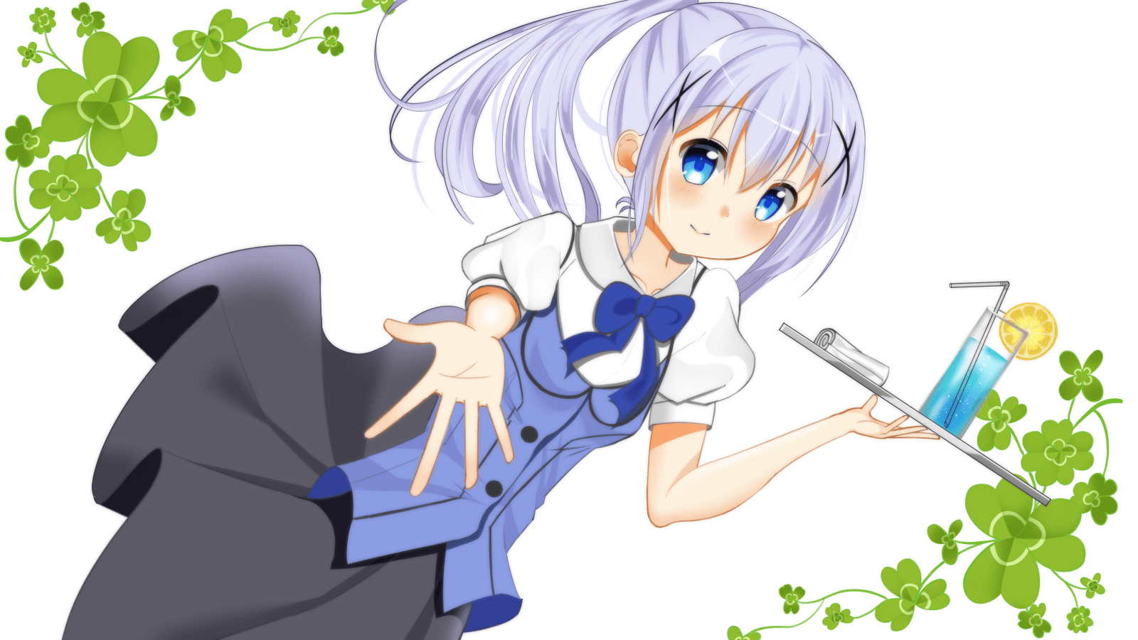 1600x900 Kafuu Chino wa Usagi Desu ka Anime Image Board