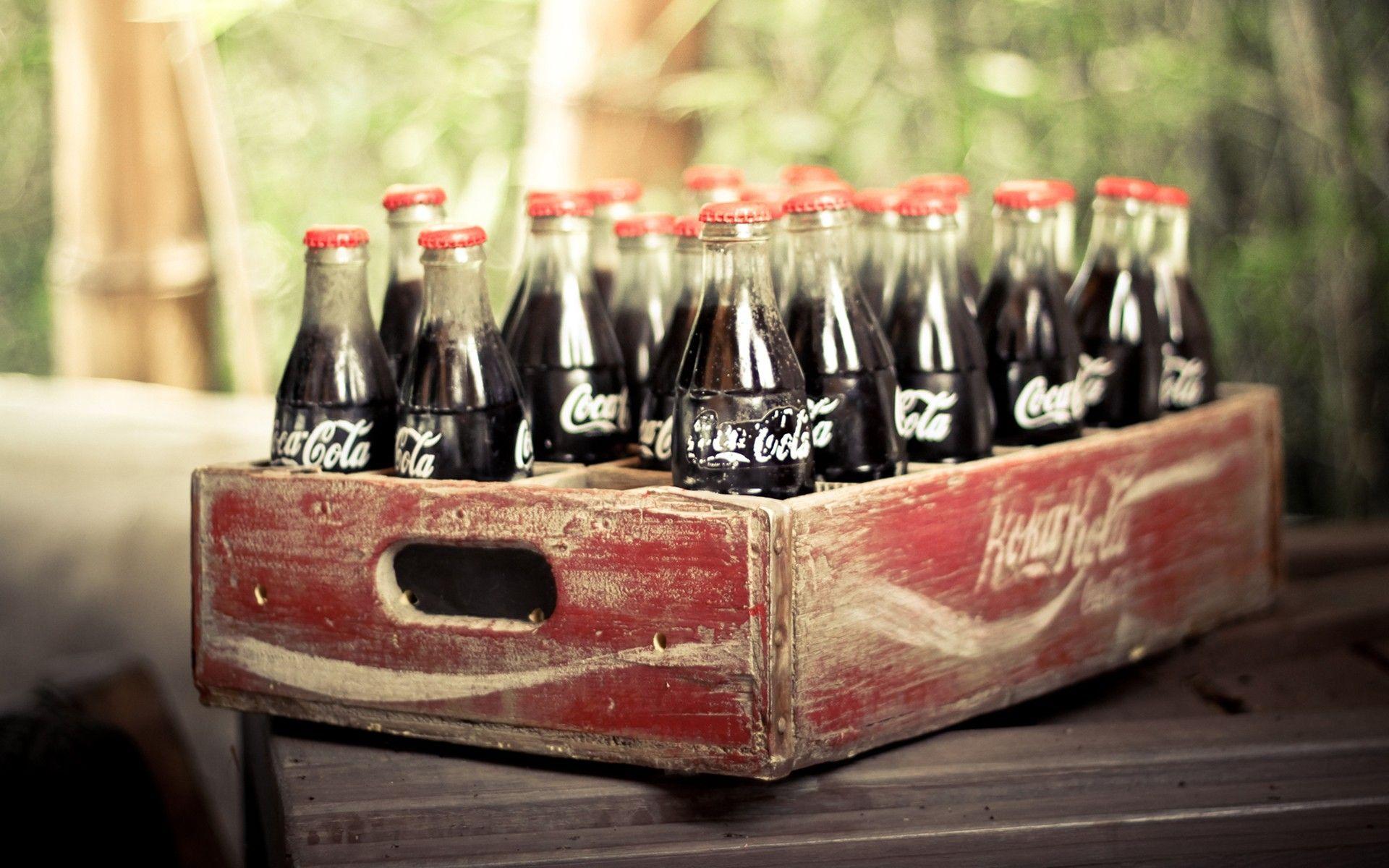 1920x1200 Vintage Coca Cola Bottles Desktop PC And Mac Wallpaper