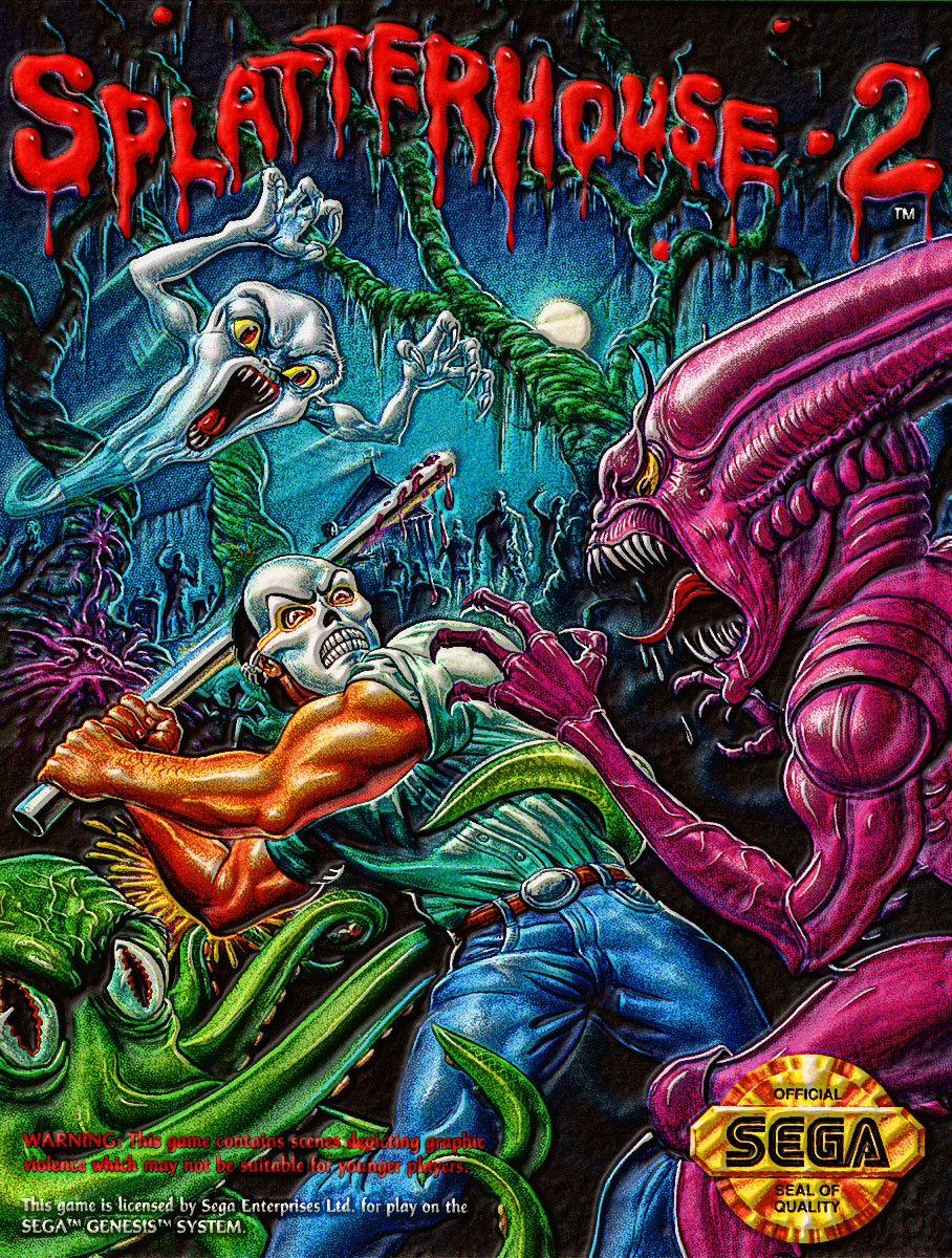 908x1200 Splatterhouse 2 Games Wallpaper