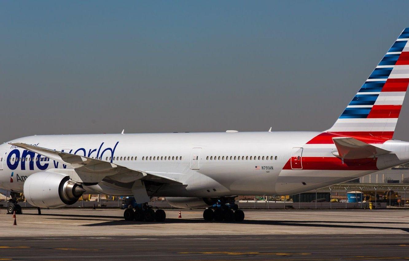 1332x850 Wallpaper flight, the plane, the rise, Boeing, American Airlines, boeing- ONE World image for desktop, section авиация