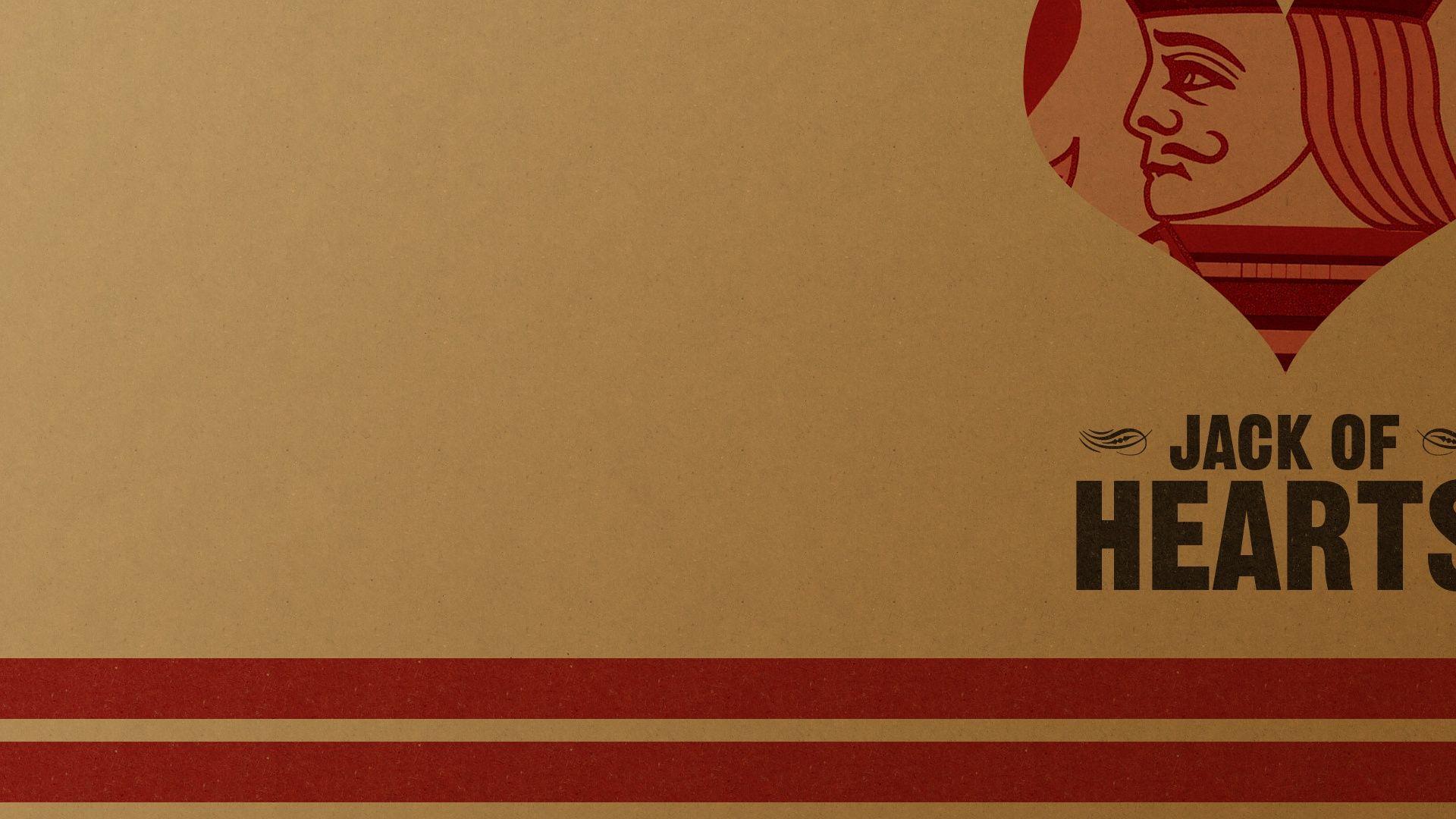 1920x1080 Vintage Jack of Hearts desktop PC and Mac wallpaper