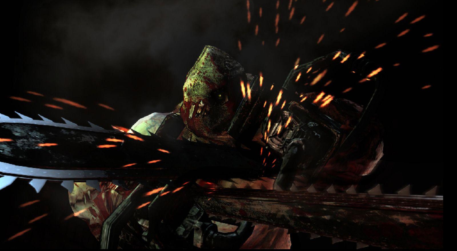 1600x879 Splatterhouse 2010 Chainsaws Wallpaper