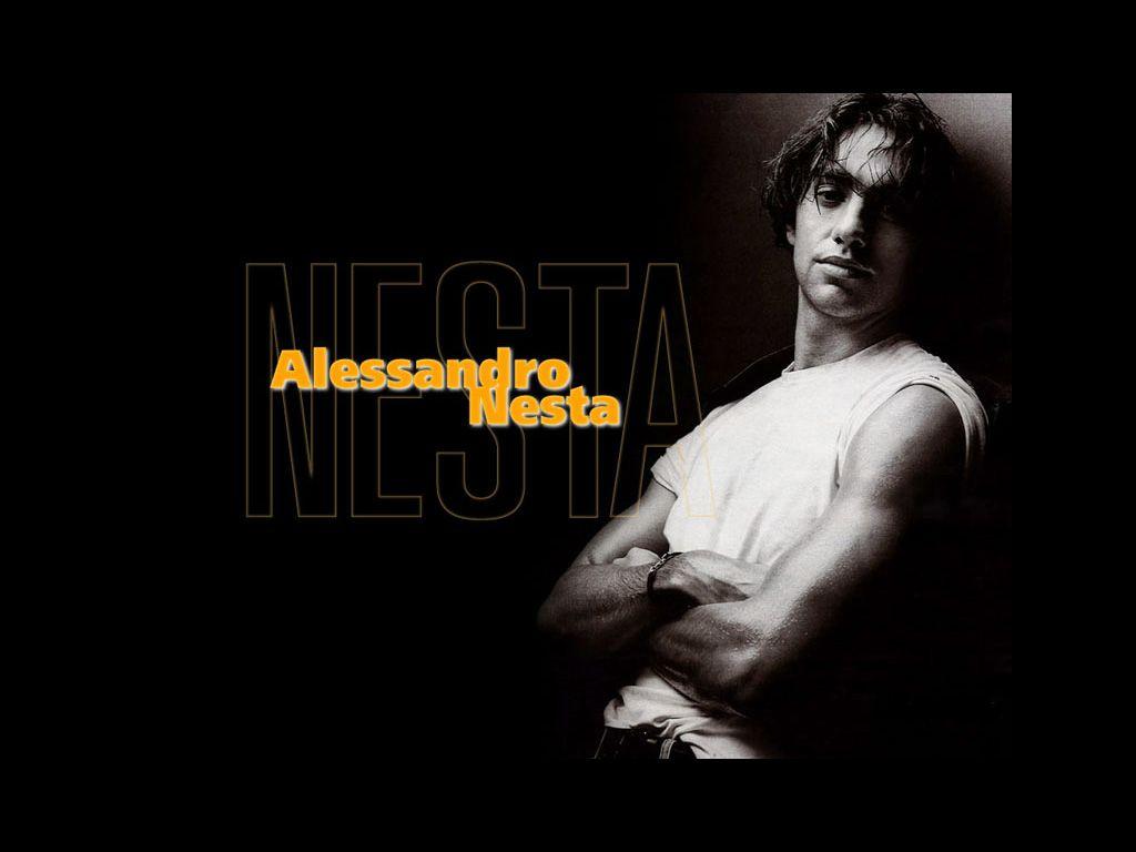 1024x768 Football Soccer Wallpaper Alessandro Nesta Wallpaper