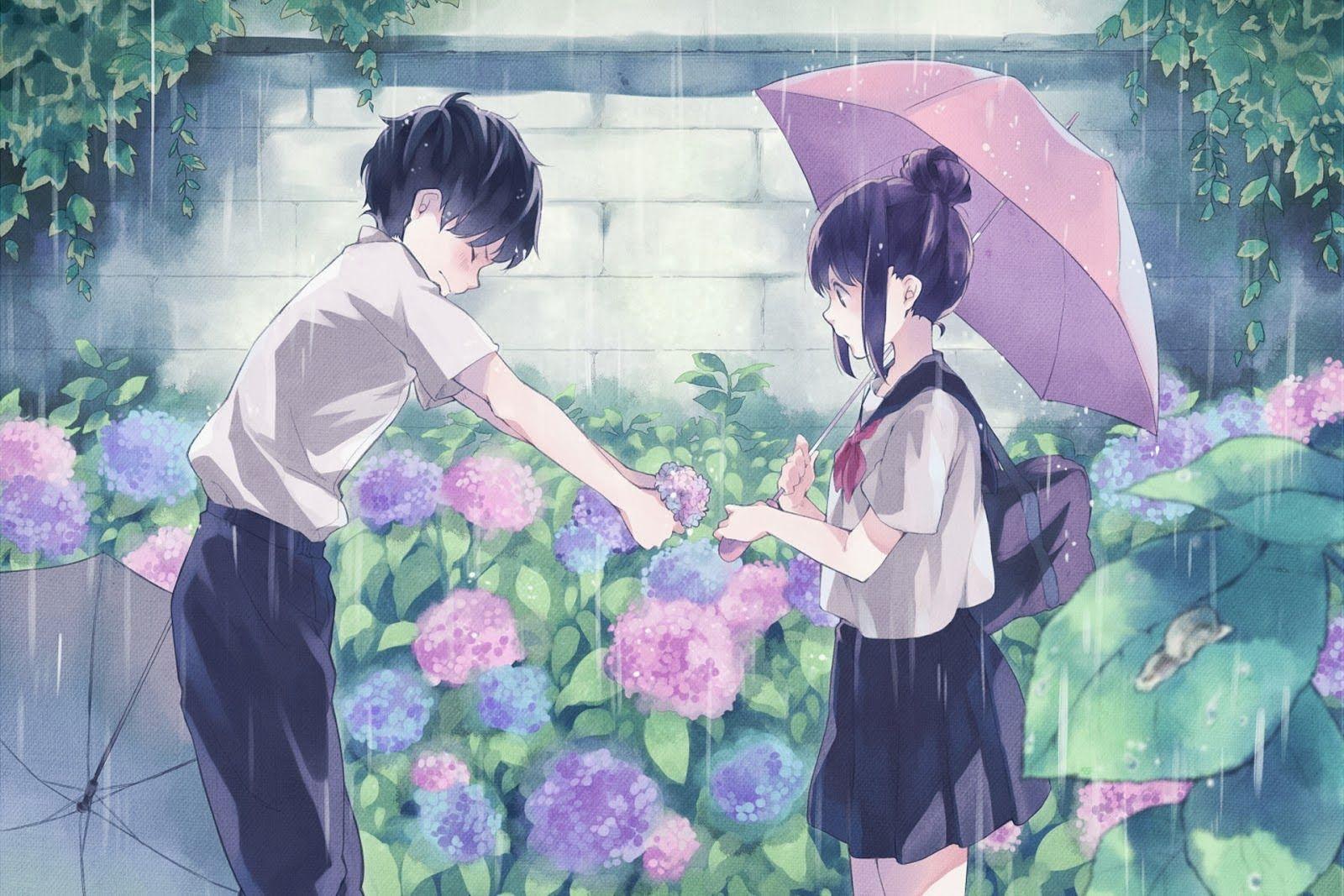 1600x1067 Sad Anime Girl Crying In The Rain Wallpaper. *Fantasy