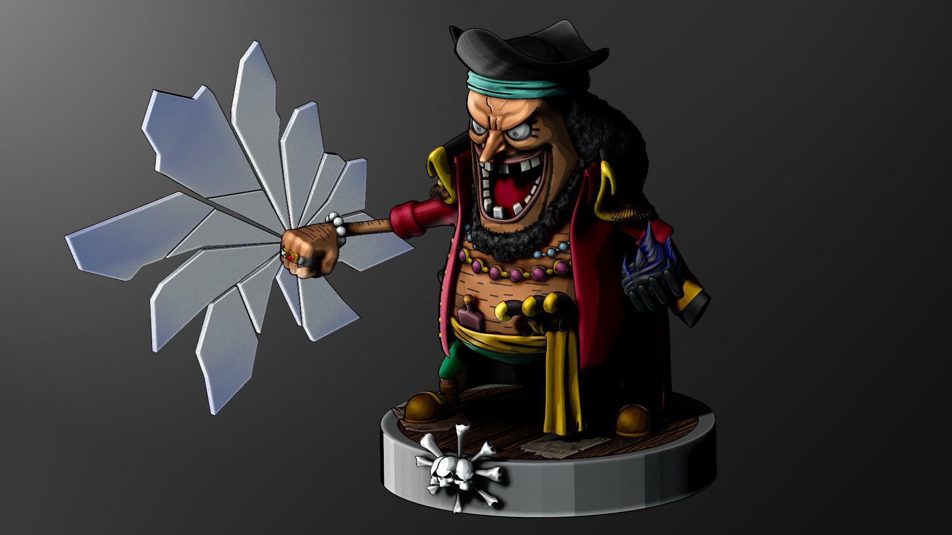 1920x1080 Marshall D Teach Chibi, Borja Villén Bonet