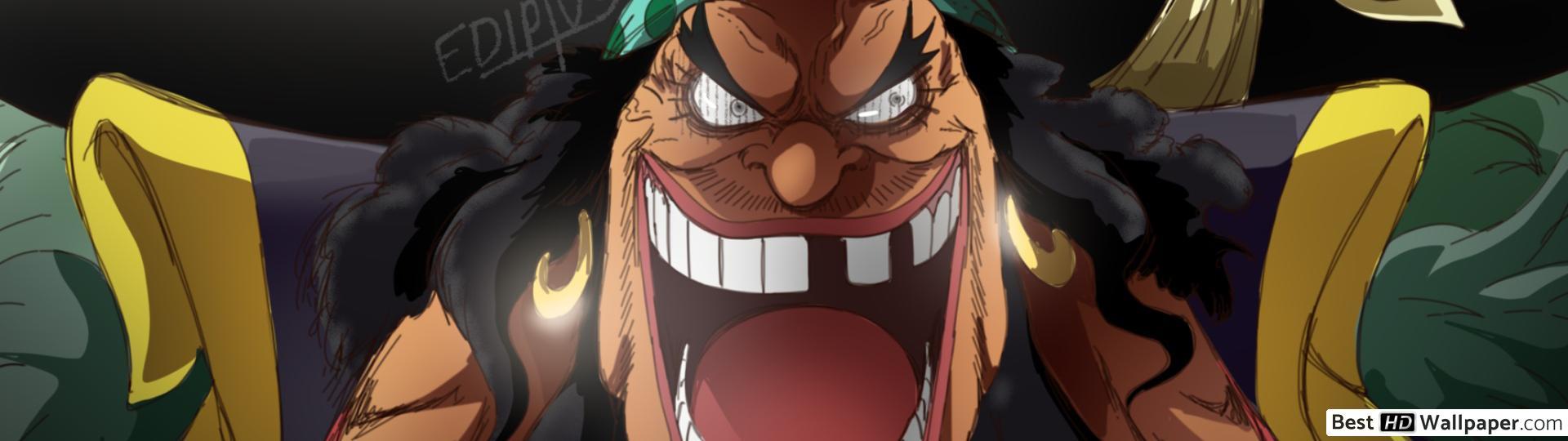 1920x540 One Piece : Marshall D. Teach HD wallpaper download