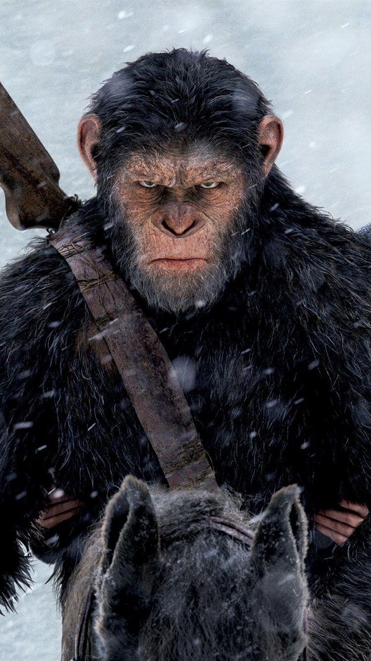 750x1334 War For The Planet Of The Apes 2017 750x1334 IPhone 8 7 6 6S Wallpaper, Background, Picture, Image