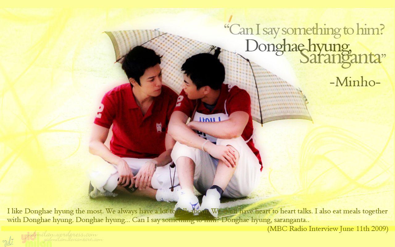 1280x800 Minhae (Minho Donghae) Wallpaper