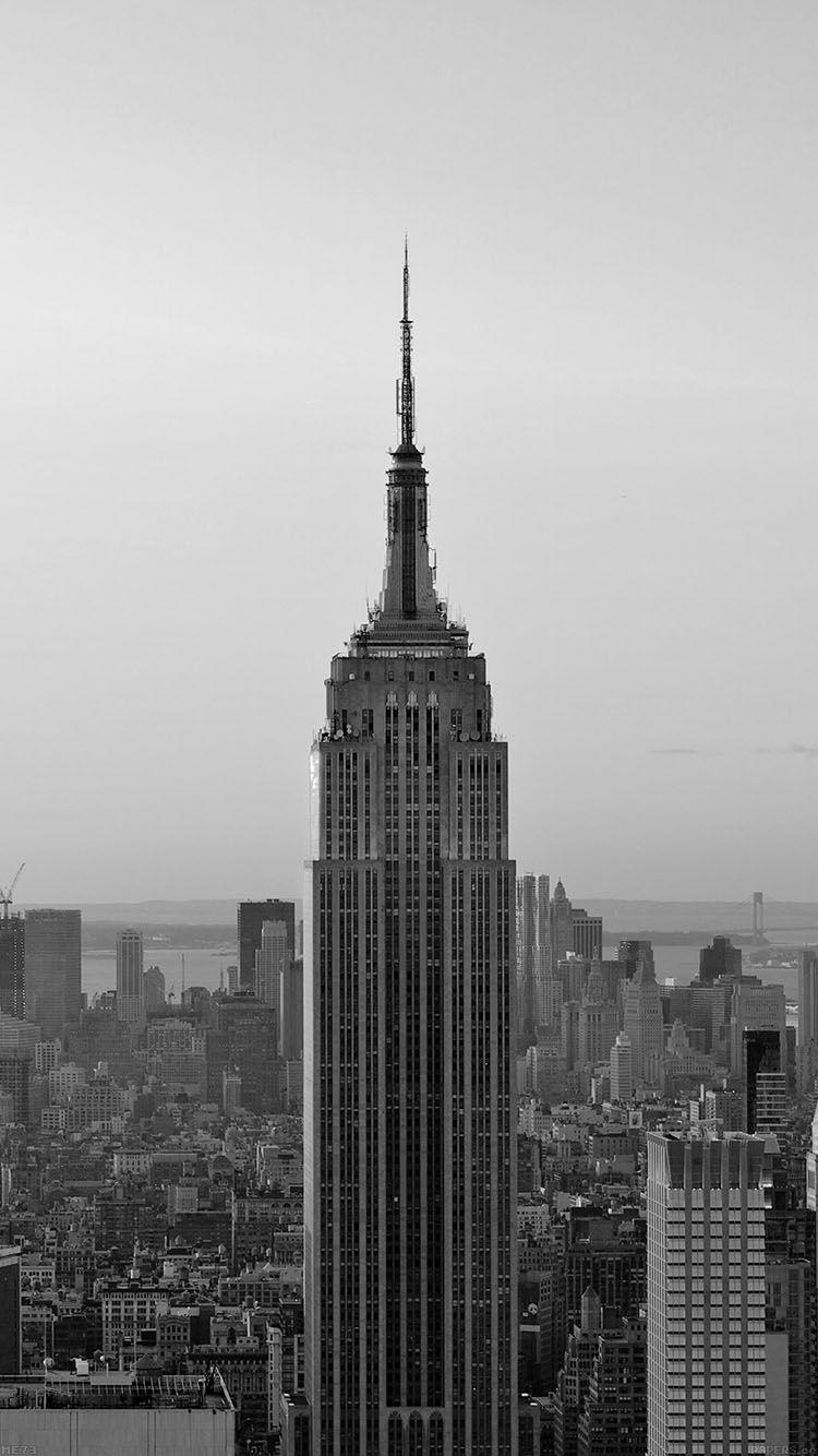750x1334 Dusk Dark New York Skyline City. Dusk And Wallpaper