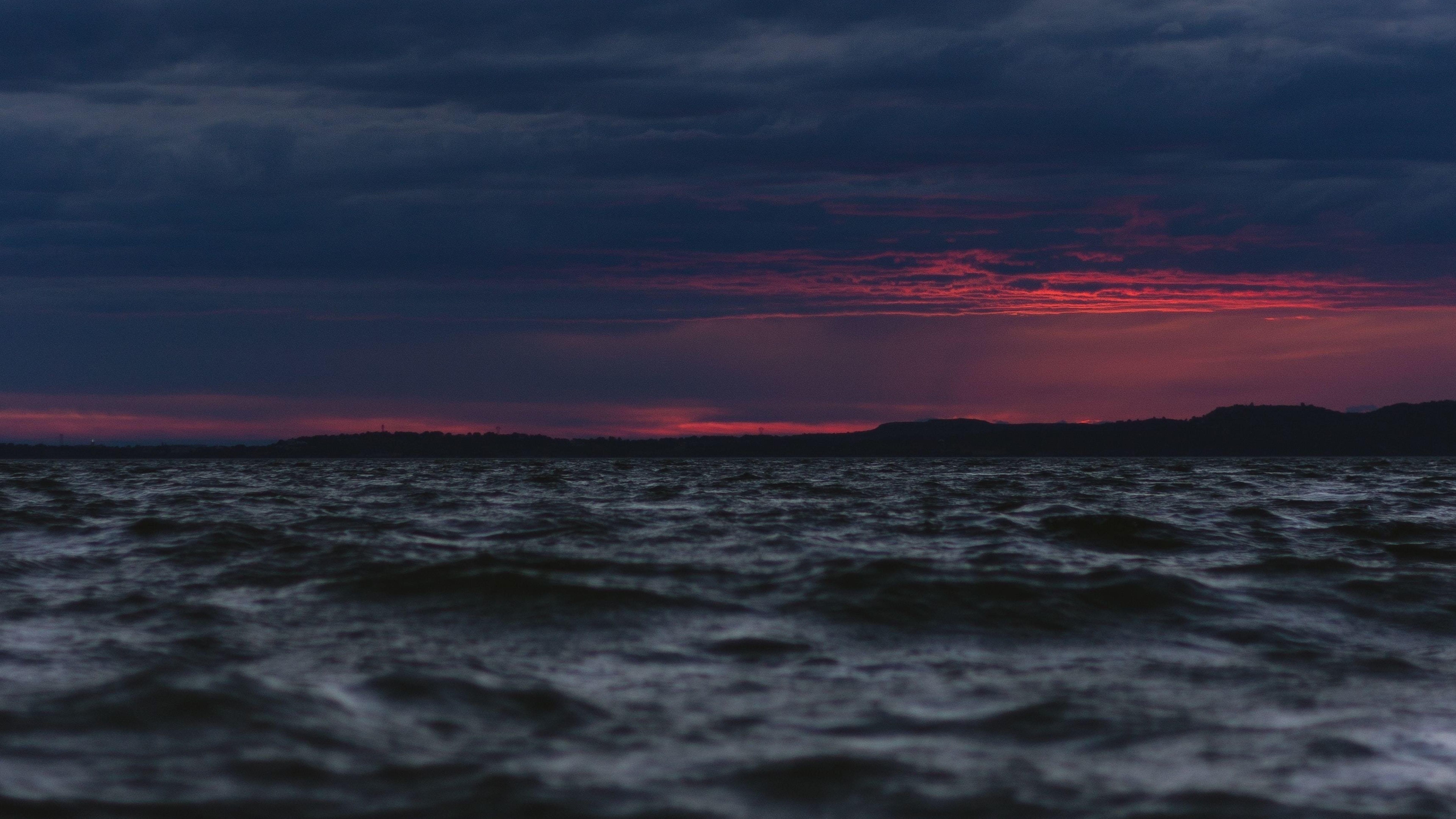 7680x4320 Sunset In Black Sea 8K Wallpaper, HD Nature 4K Wallpaper, Image, Photo and Background