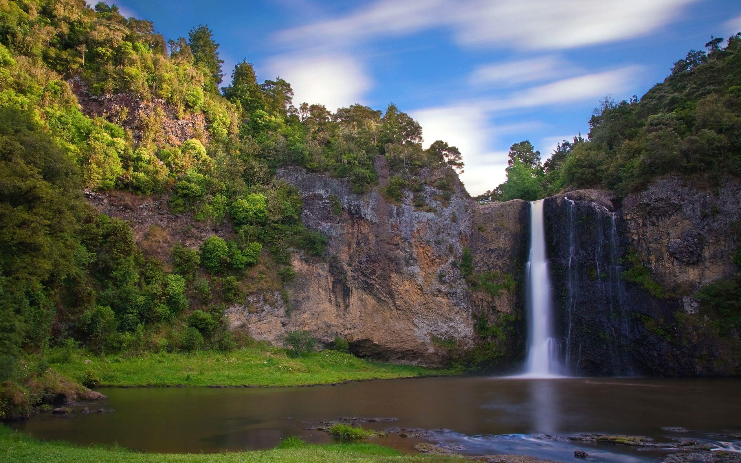 2560x1600 Hunua Falls Wallpaper New Zealand World Wallpaper in jpg format
