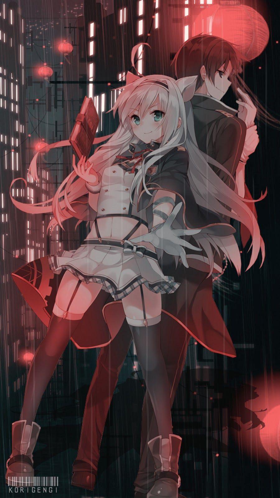 900x1600 Glenn Radars & Sistine Fibel. Anime neko, Manga anime, Gadis animasi