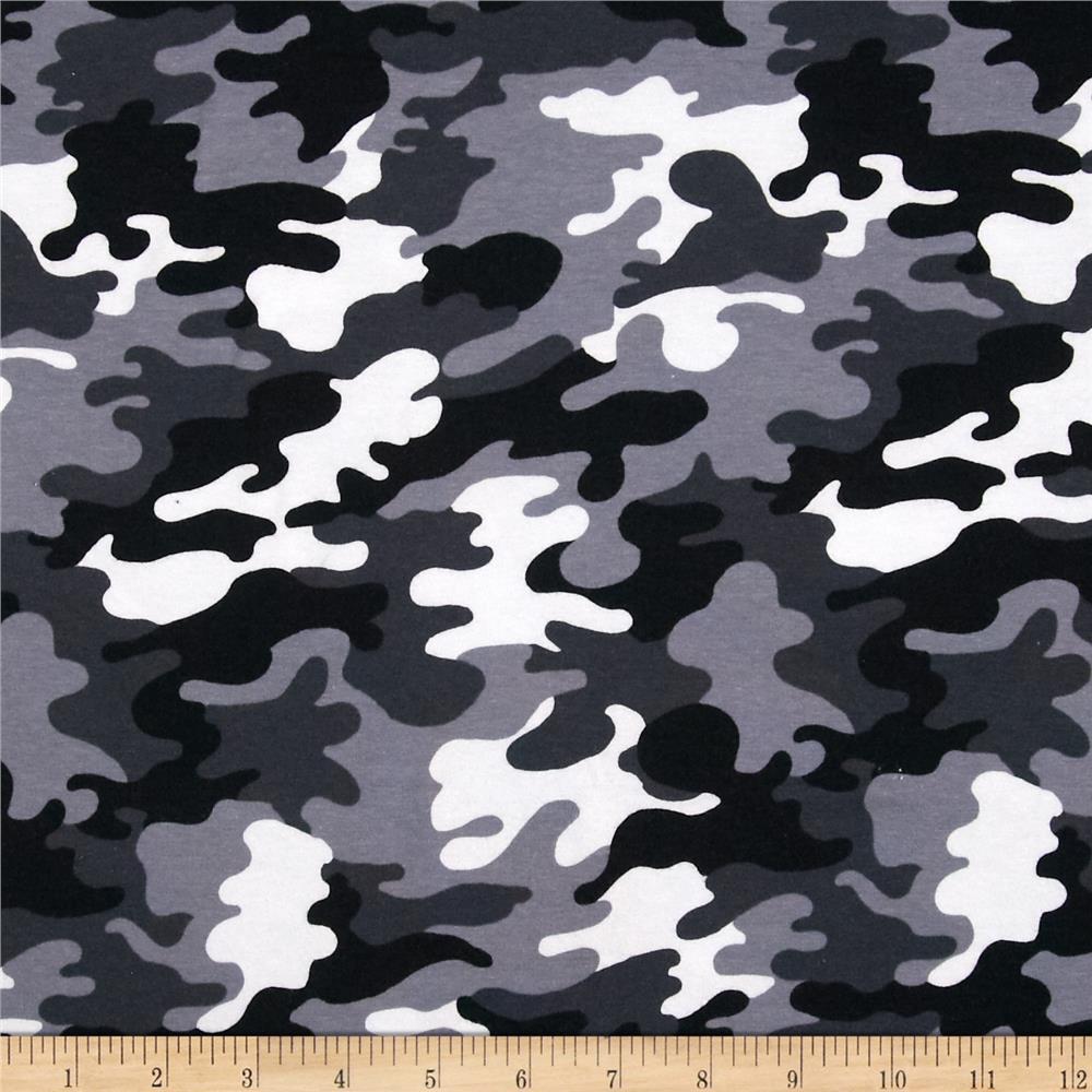 1000x1000 White Camouflage Knit Camouflage Black .