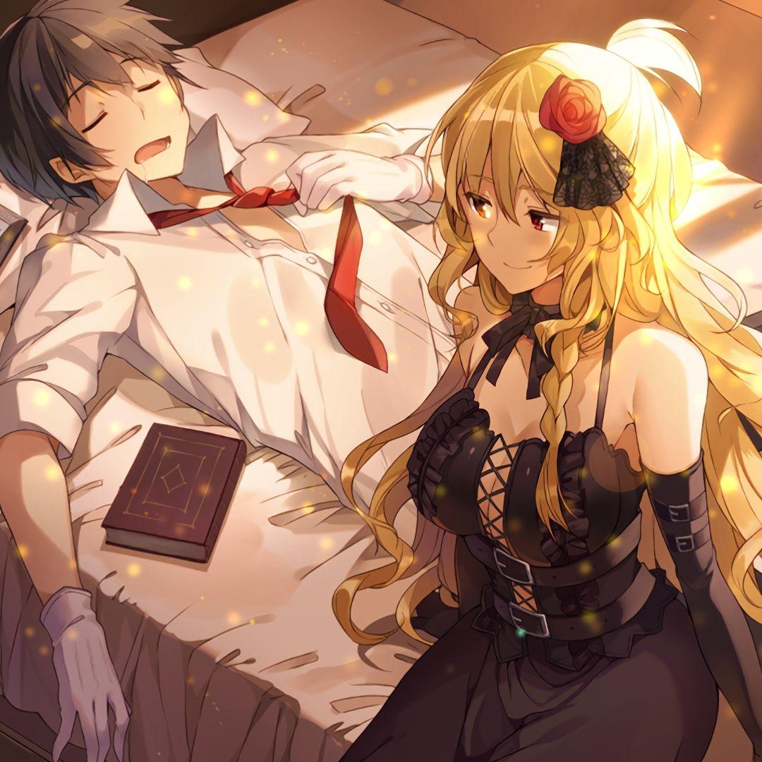 1080x1080 Steam Workshop::Rokudenashi Majutsu Koushi To Akashic Records. Celica Arfonia and Glenn Radars
