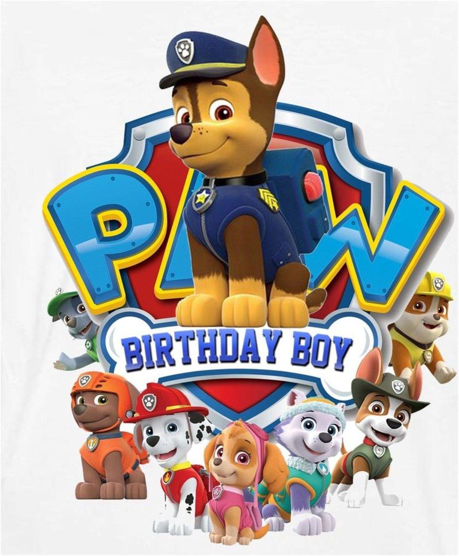 free 1st birthday paw patrol svg