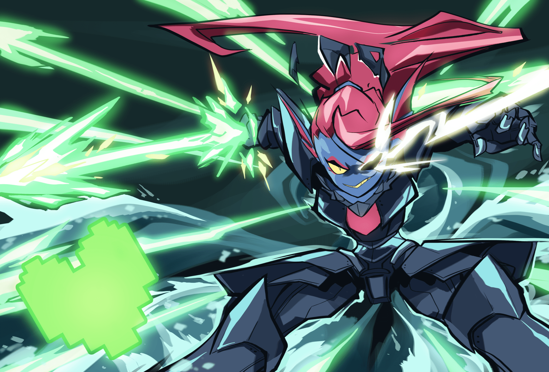 1920x1301 undyne Video Game Undertale Undyne (Undertale) Wallpaper. Undertale, Undertale fanart, Undertale art