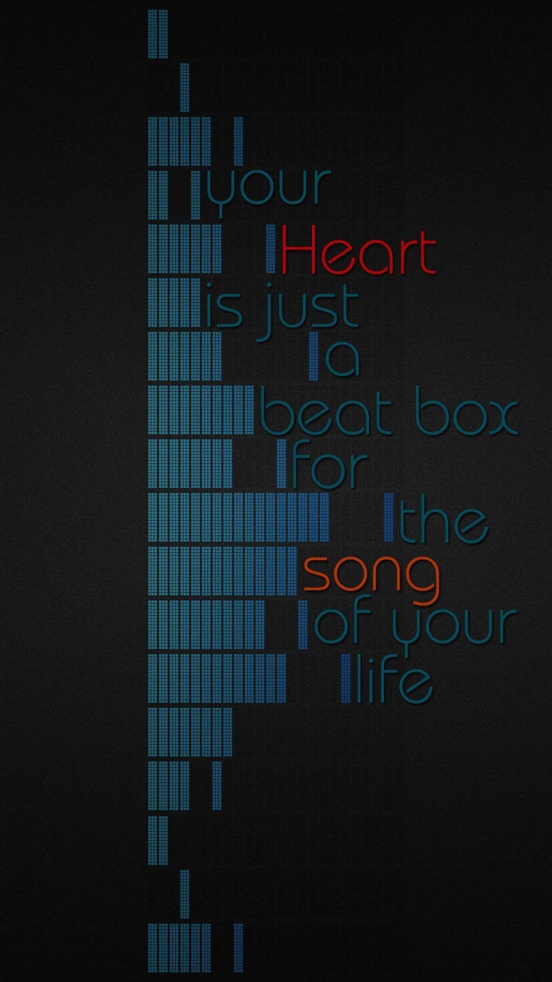 1080x1920 Music is Life Wallpaper