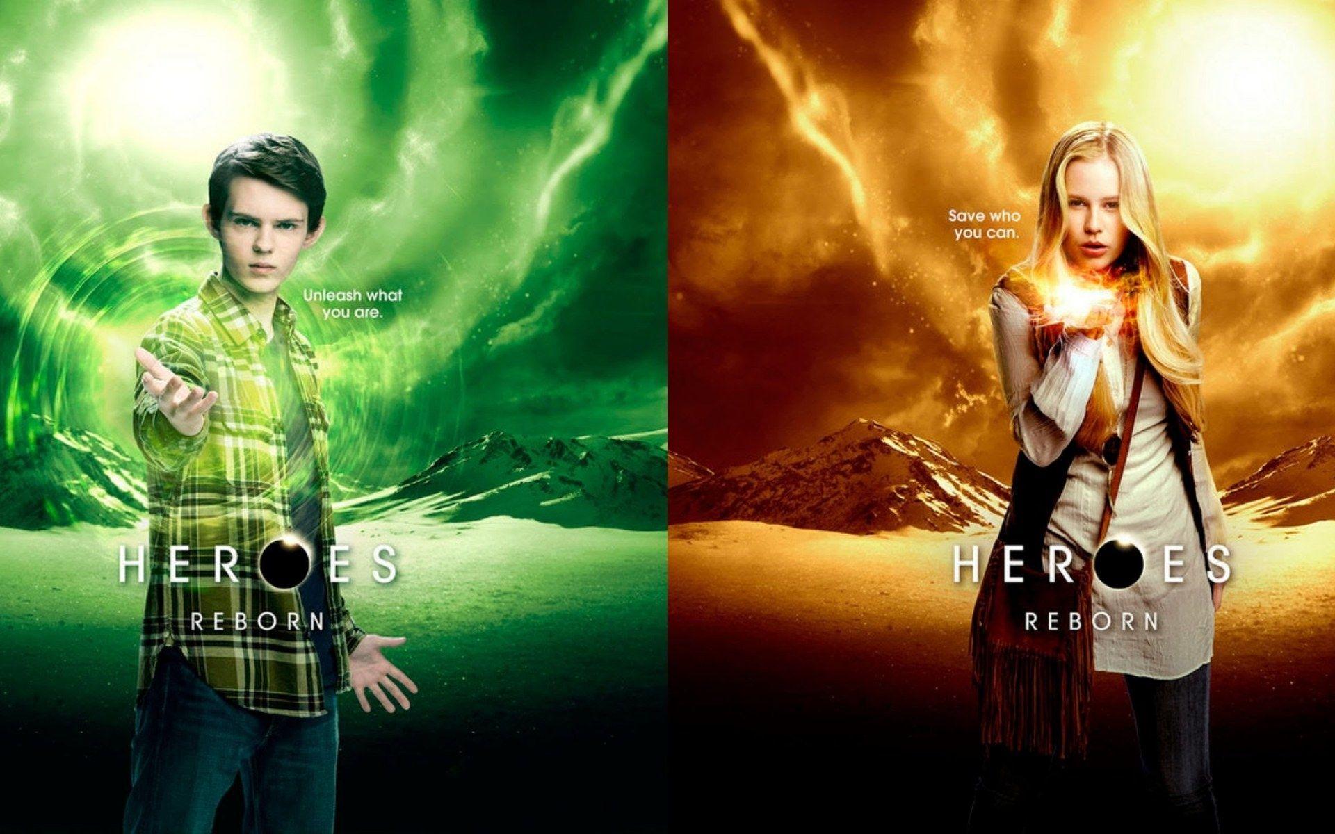 1920x1200 Heroes Reborn Tommy Clarke and Malina HD Wallpaper