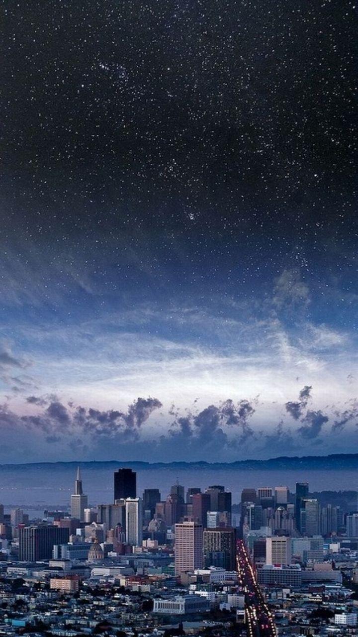 720x1280 Alaska City At Night HD Wallpaper, Background Image