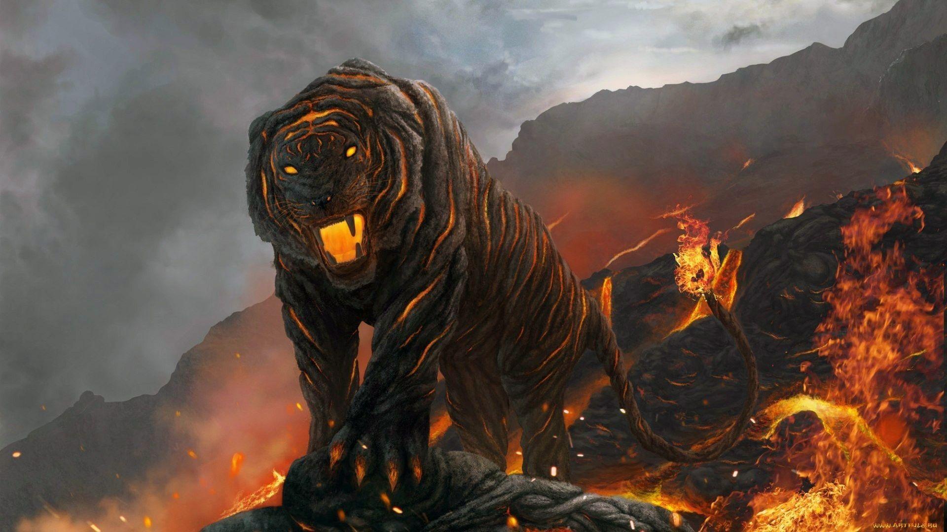 1920x1080 Lava Hound Wallpaper