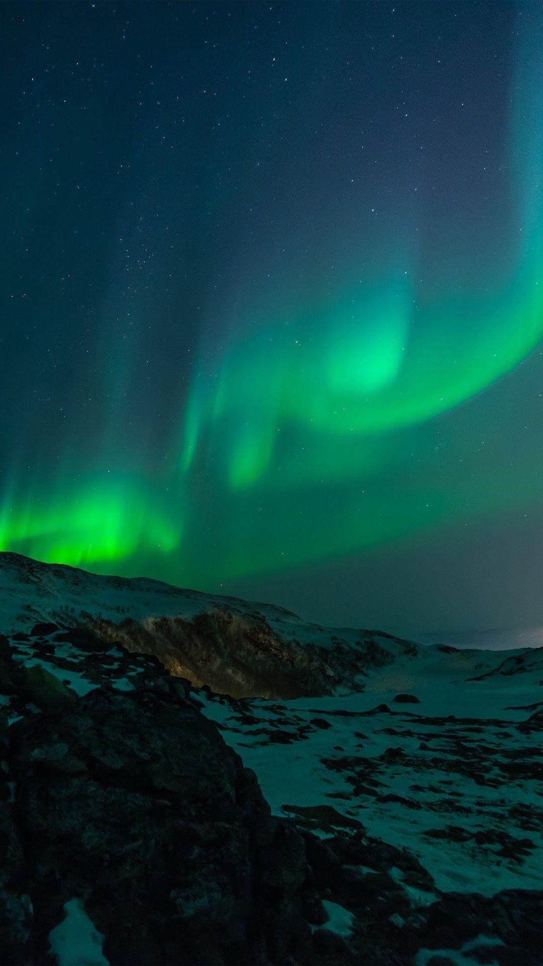 1080x1920 Northern Lights iPhone Background