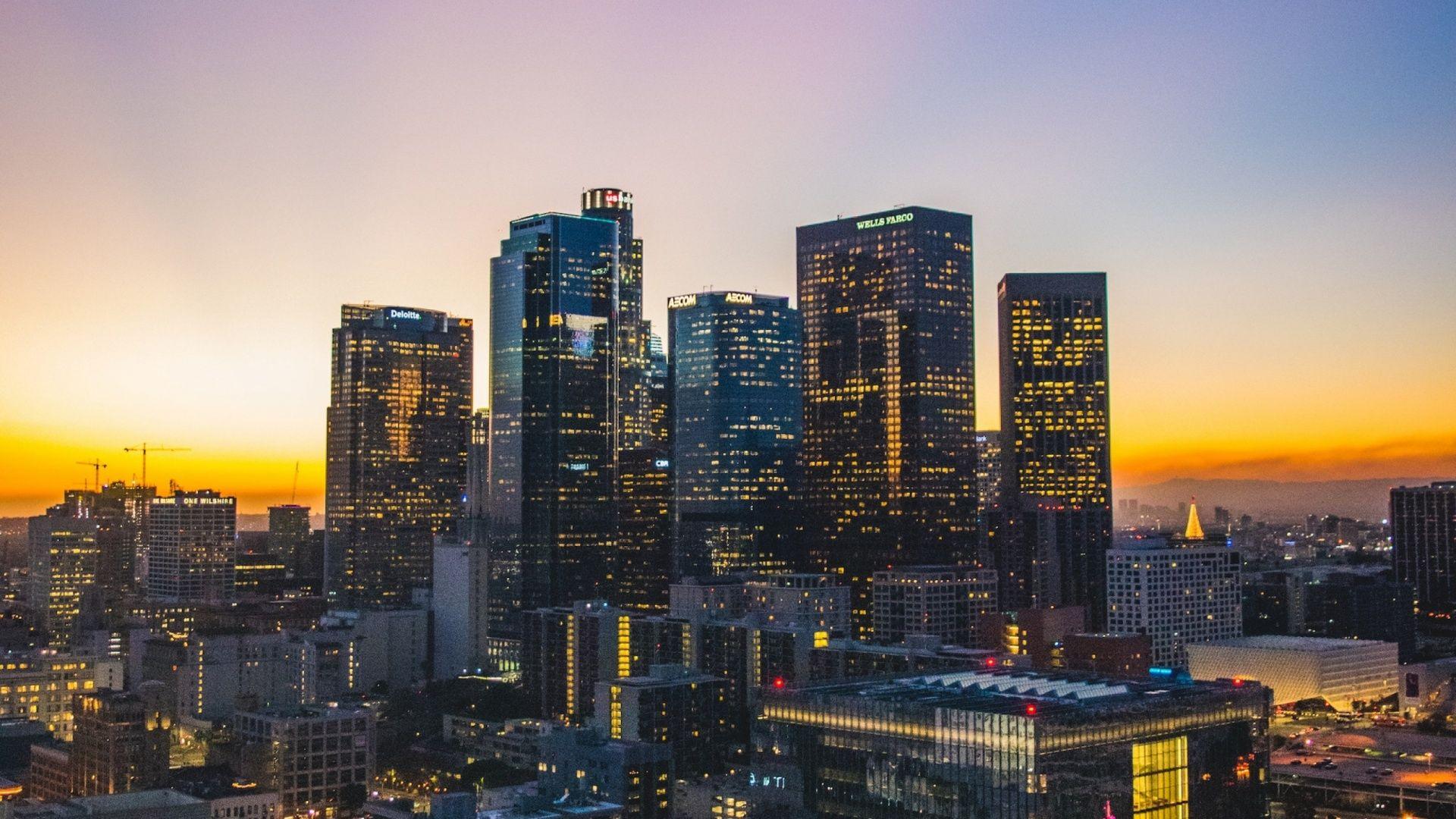 1920x1080 los angeles, usa, skyscrapers, desktop PC and Mac wallpaper
