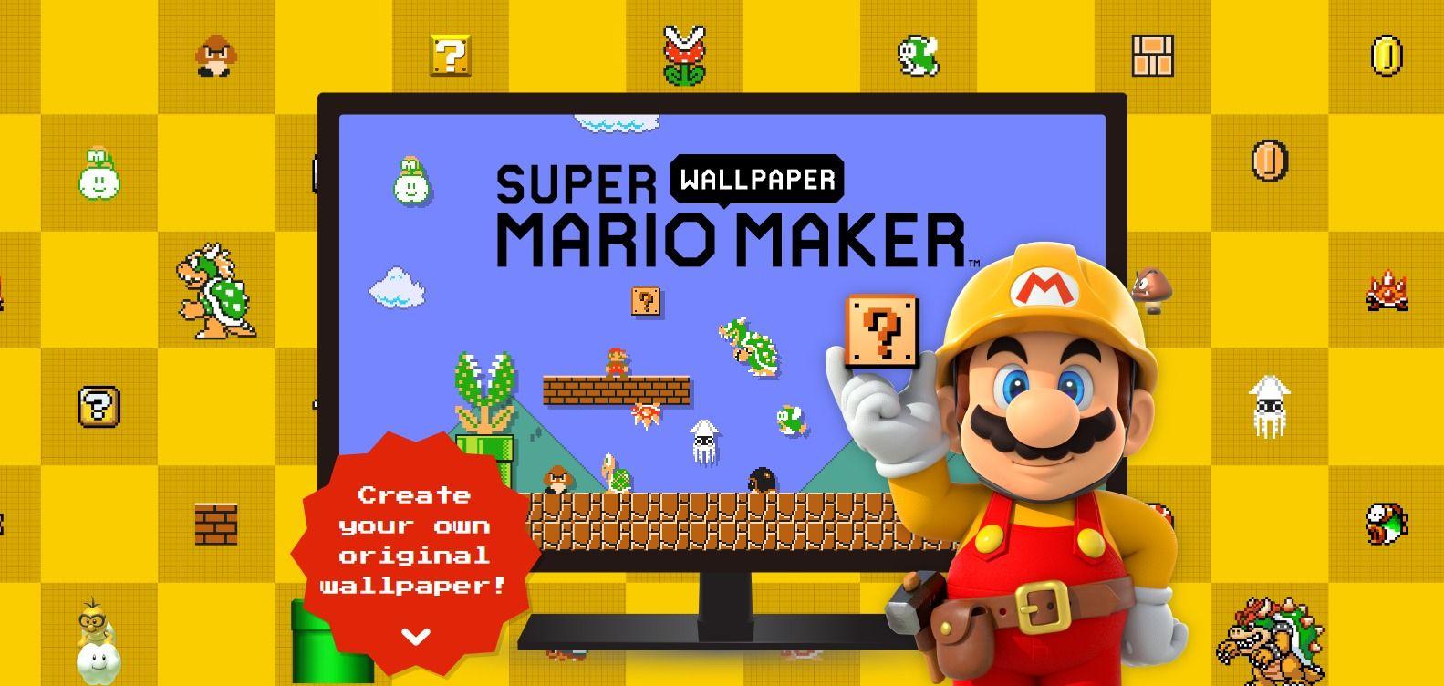 Super Mario Maker Wallpapers Top Free Super Mario Maker Backgrounds