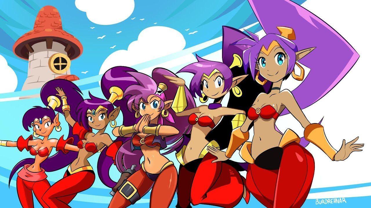 1280x720 Artwork Wallpaper Gaming Shantae Giga Mermaid