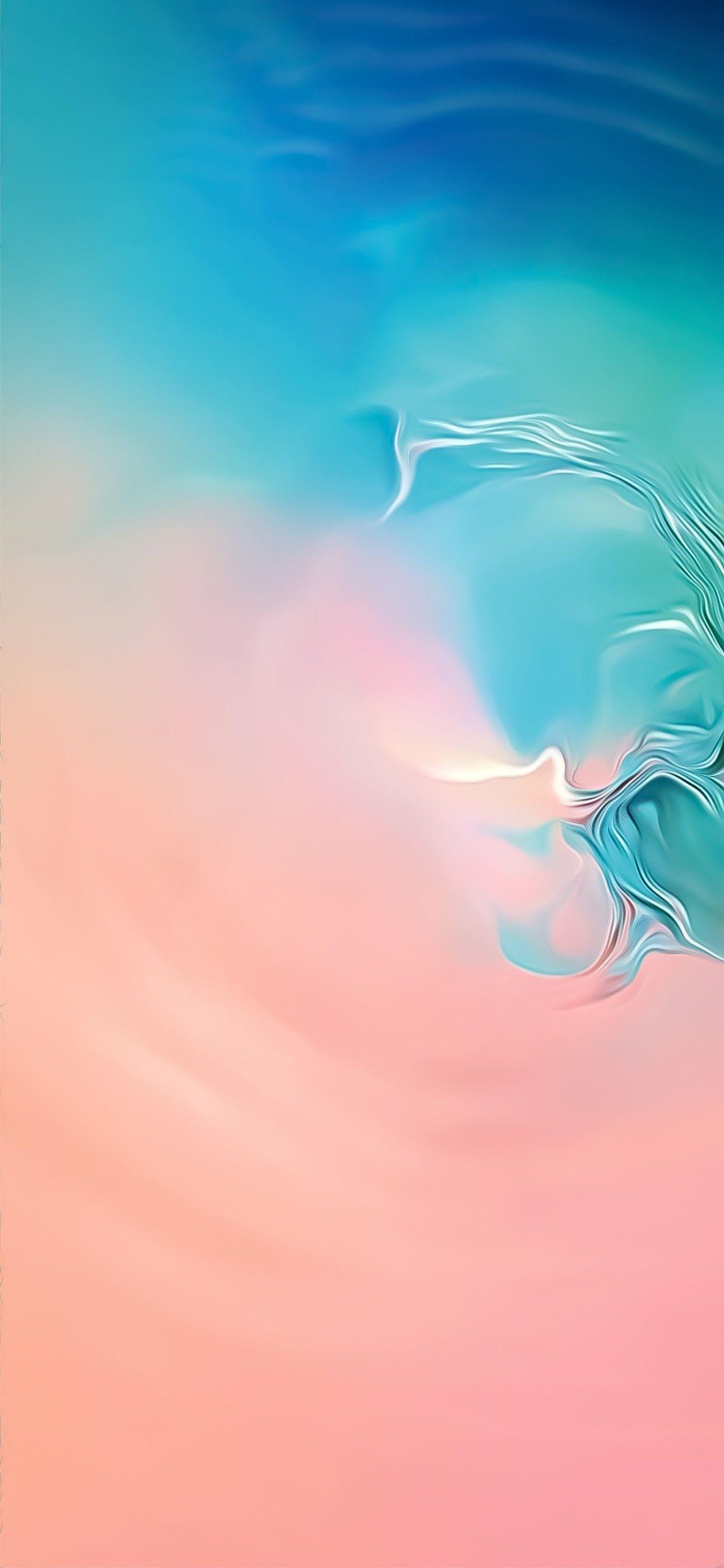 1242x2688 Gradient Abstract Samsung Galaxy S10 Wallpaper