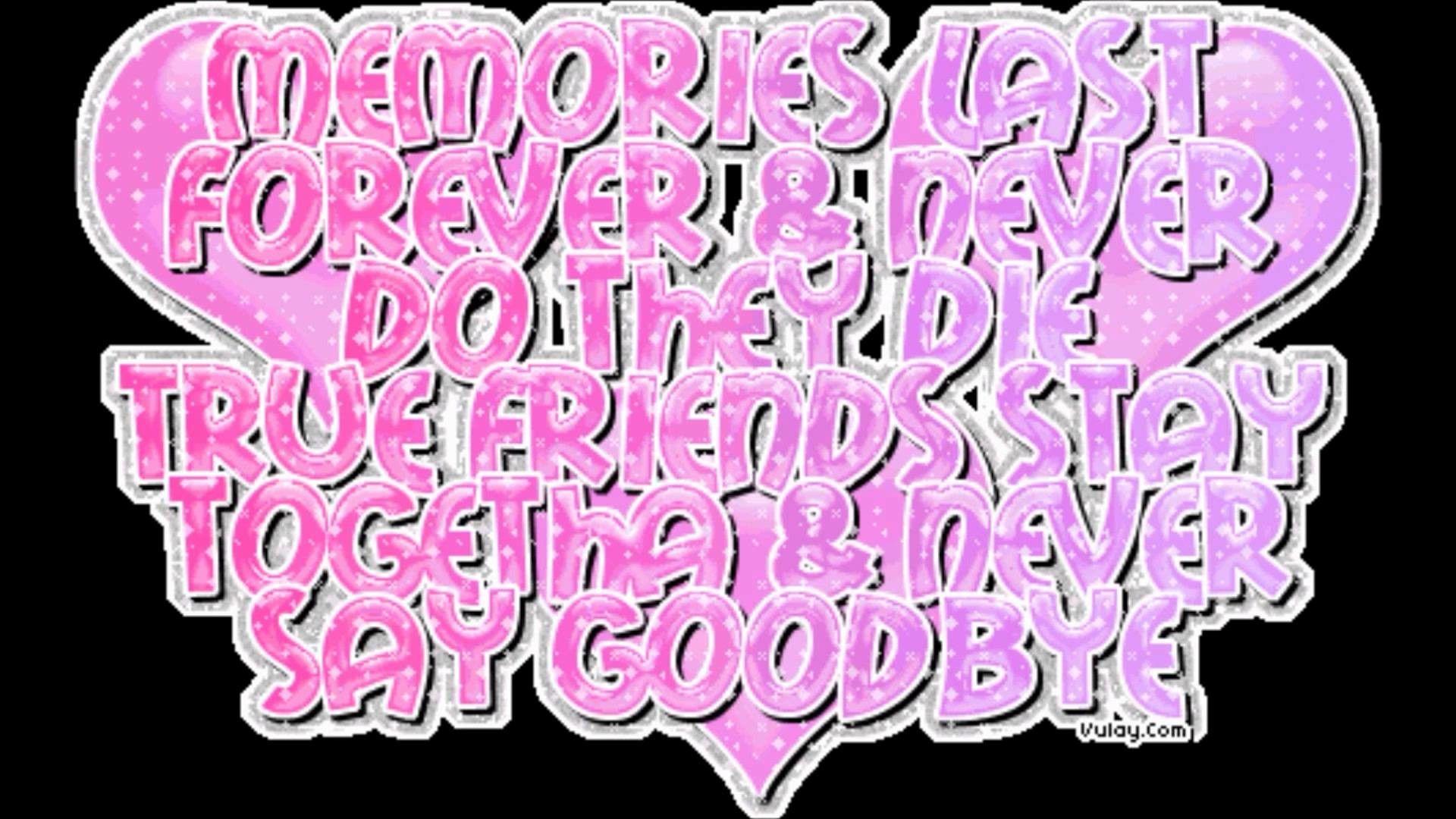 1920x1080 Best Friends Forever Background in Glitter