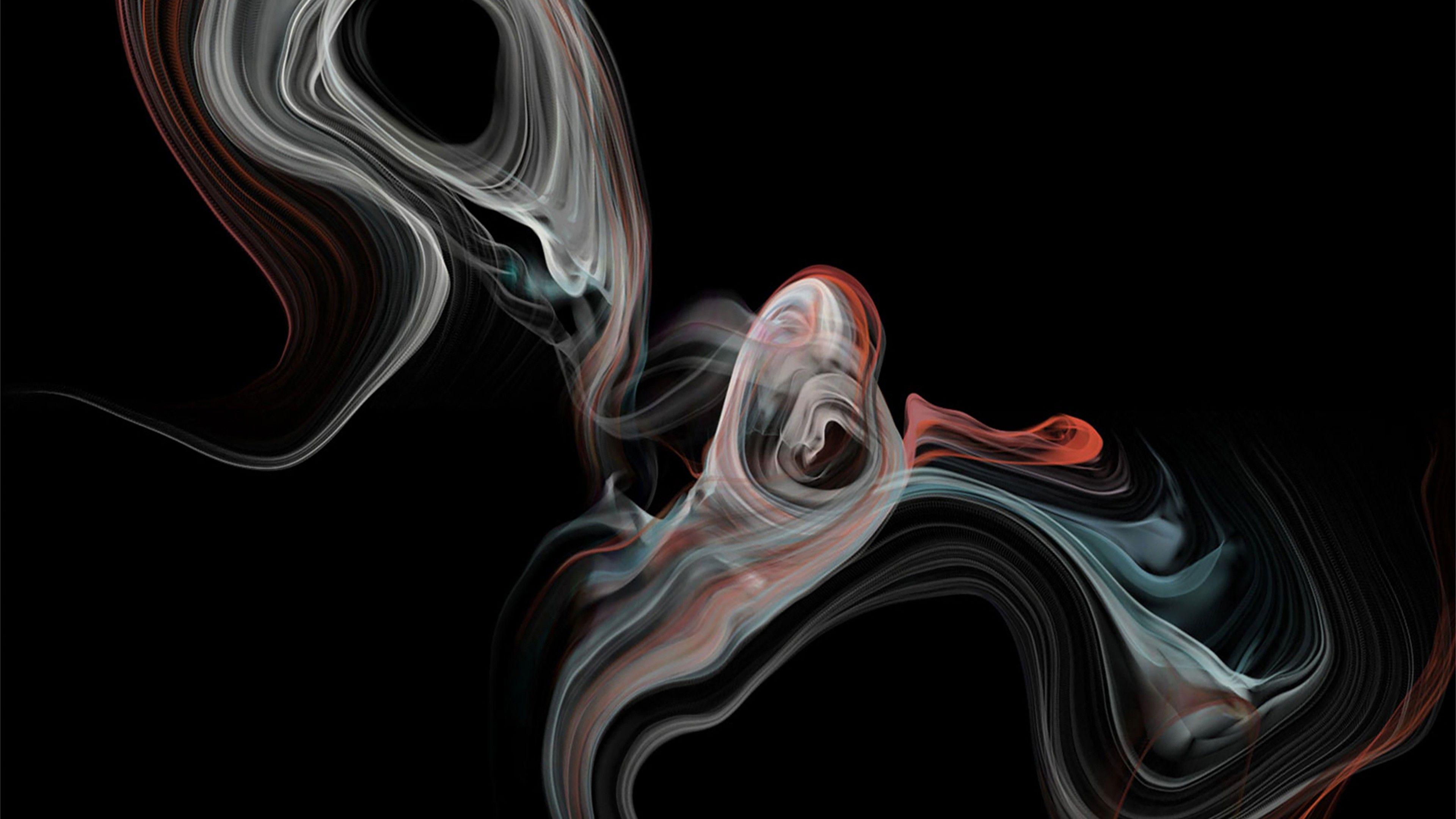 3840x2160 Wallpaper IMac Pro, Stock, Smoke, Abstract, Dark Background, 4K, 8K, Black Dark,. Wallpaper For IPhone, Android, Mobile And Desktop