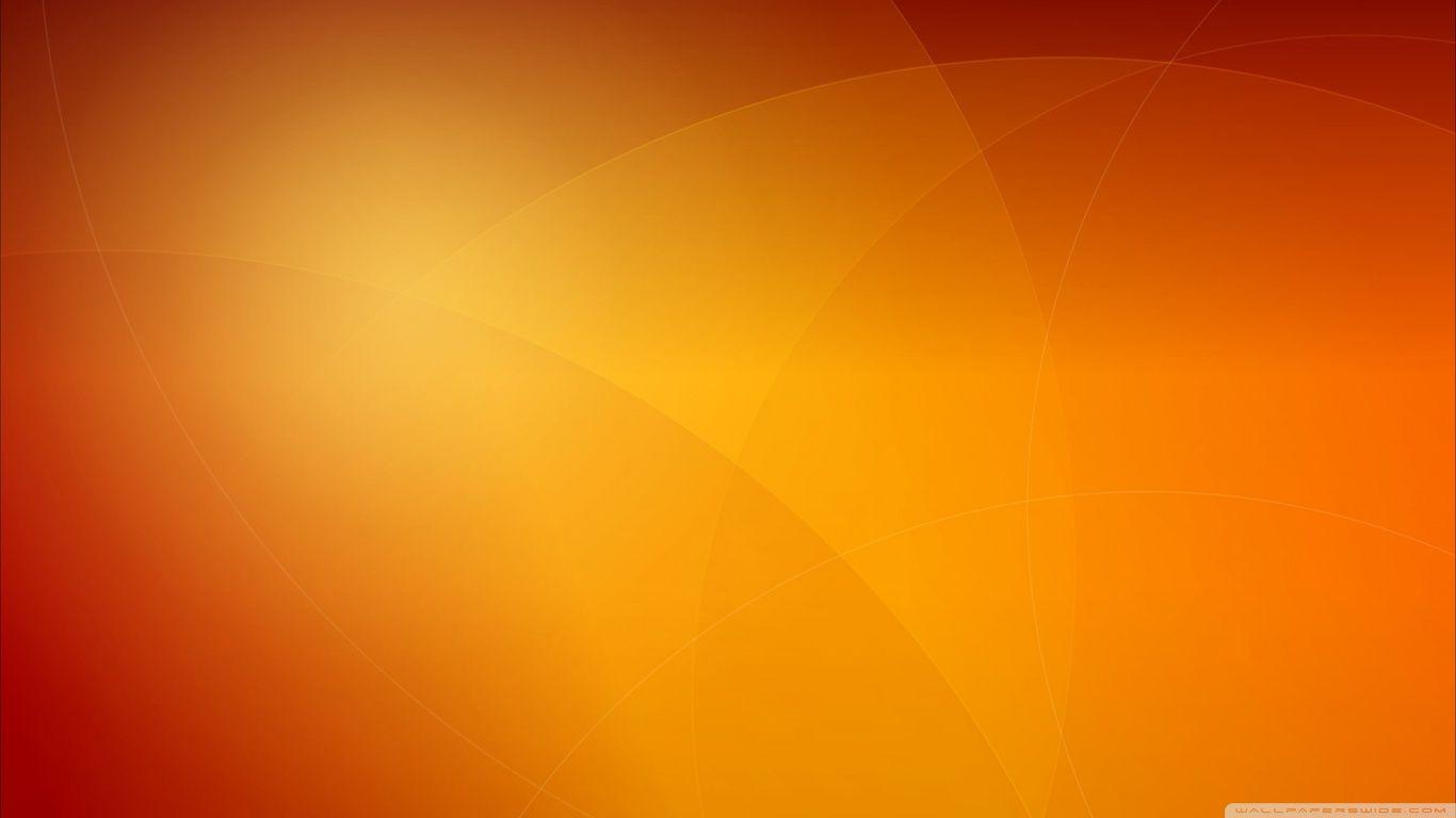 1366x768 Orange Wallpaper HD