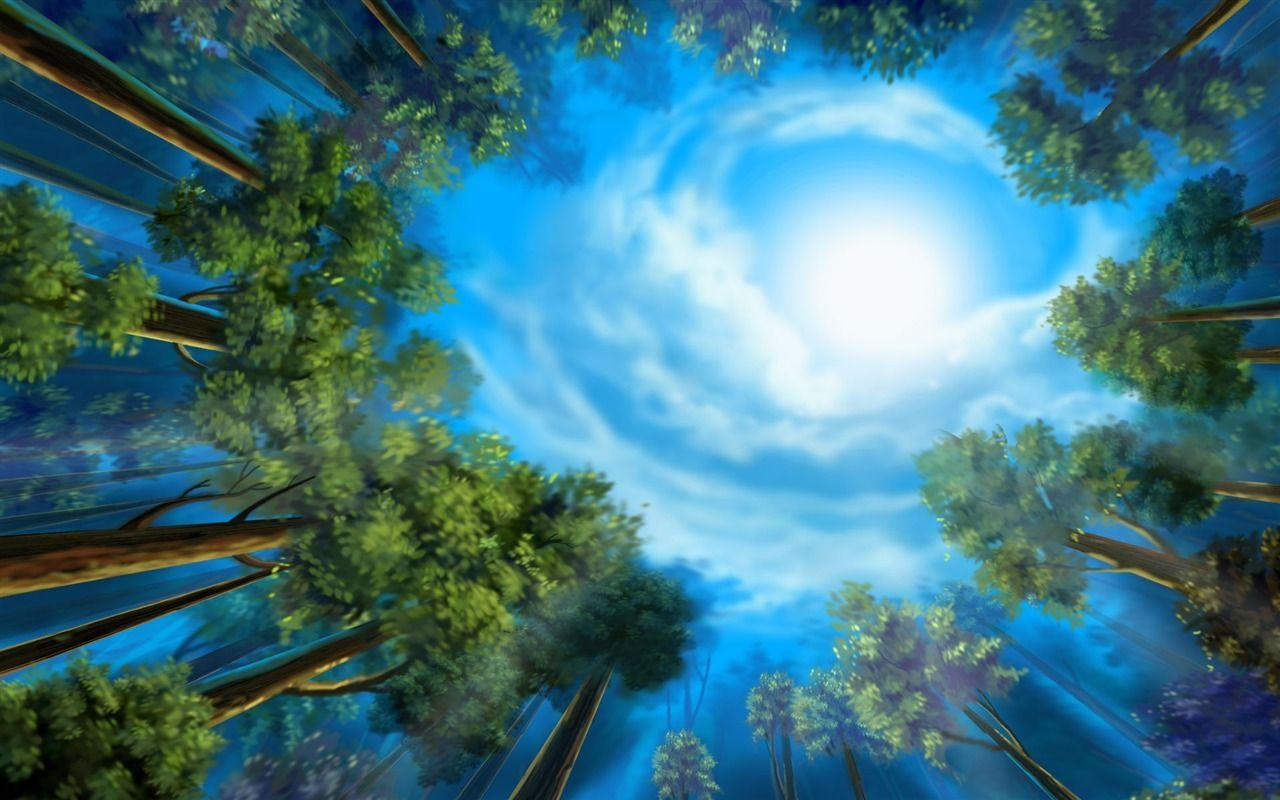 1280x800 Colorful Hand Painted Wallpaper Landscape Ecology (1) Wallpaper Download Hand Painted Wallpaper Landscape Ecology (1) Wallpaper Wallpaper Site