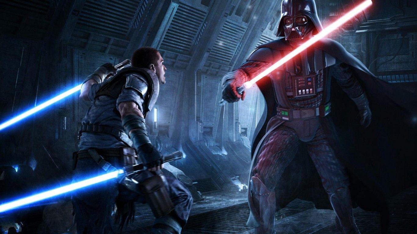 1366x768 Star Wars The Force Unleashed Ii Video Games Darth Vader Starkiller HD Wallpaper :