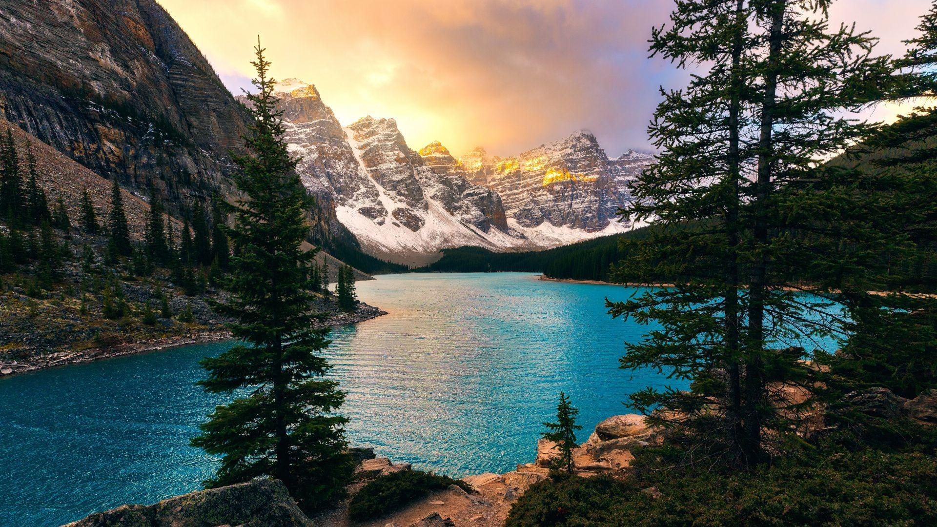 Banff National Park Landscape 4k Wallpapers Hd Wallpa - vrogue.co