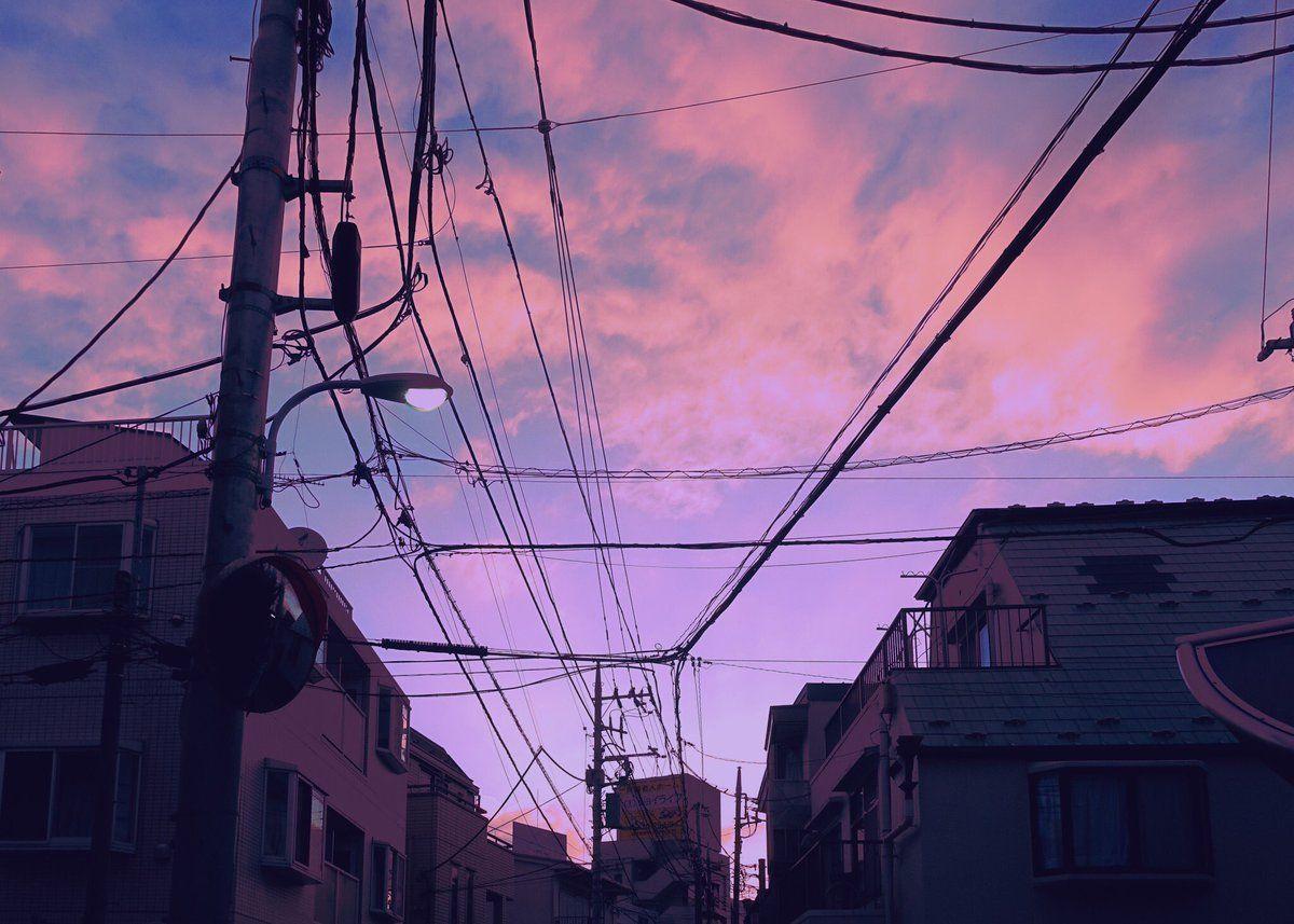 1200x857 5AM in Tokyo. Sunrise art, Scenery, Aesthetic japan