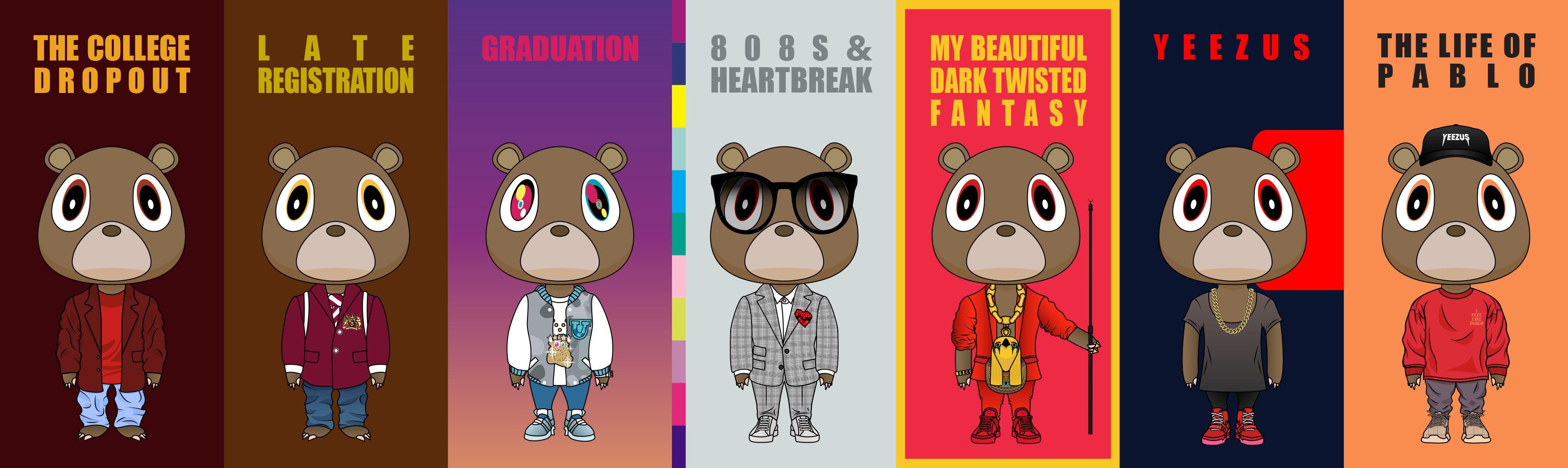 Kanye Bear Wallpapers  Wallpaper Cave