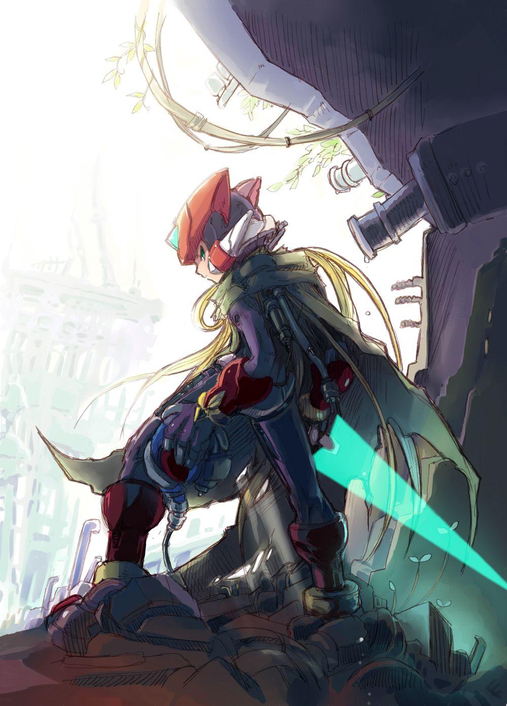 1000x1394 Rockman Zero Anime Image Board