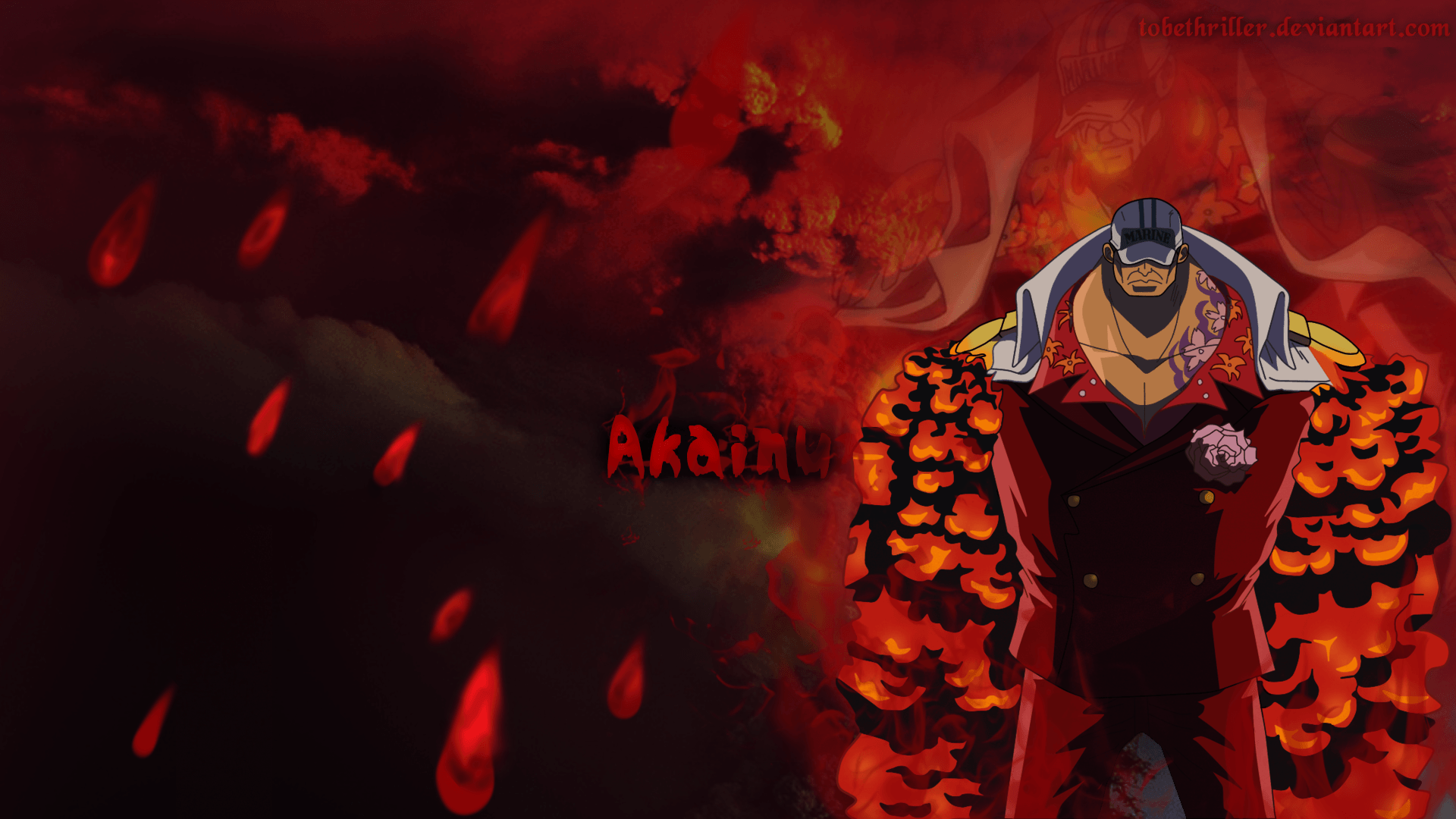 One Piece Akainu Wallpapers - Top Free One Piece Akainu Backgrounds ...