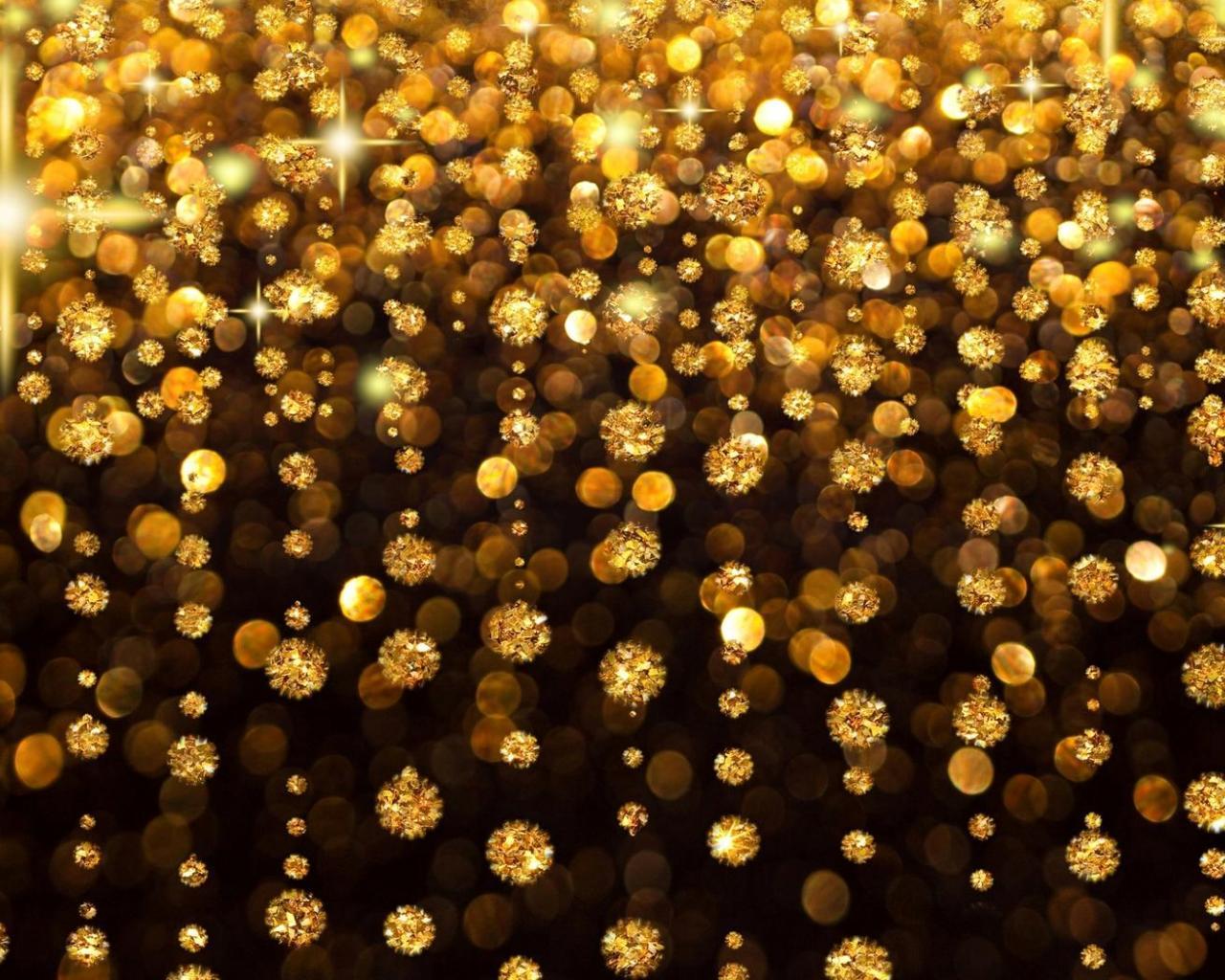 1280x1024 Glitter Christmas Wallpaper