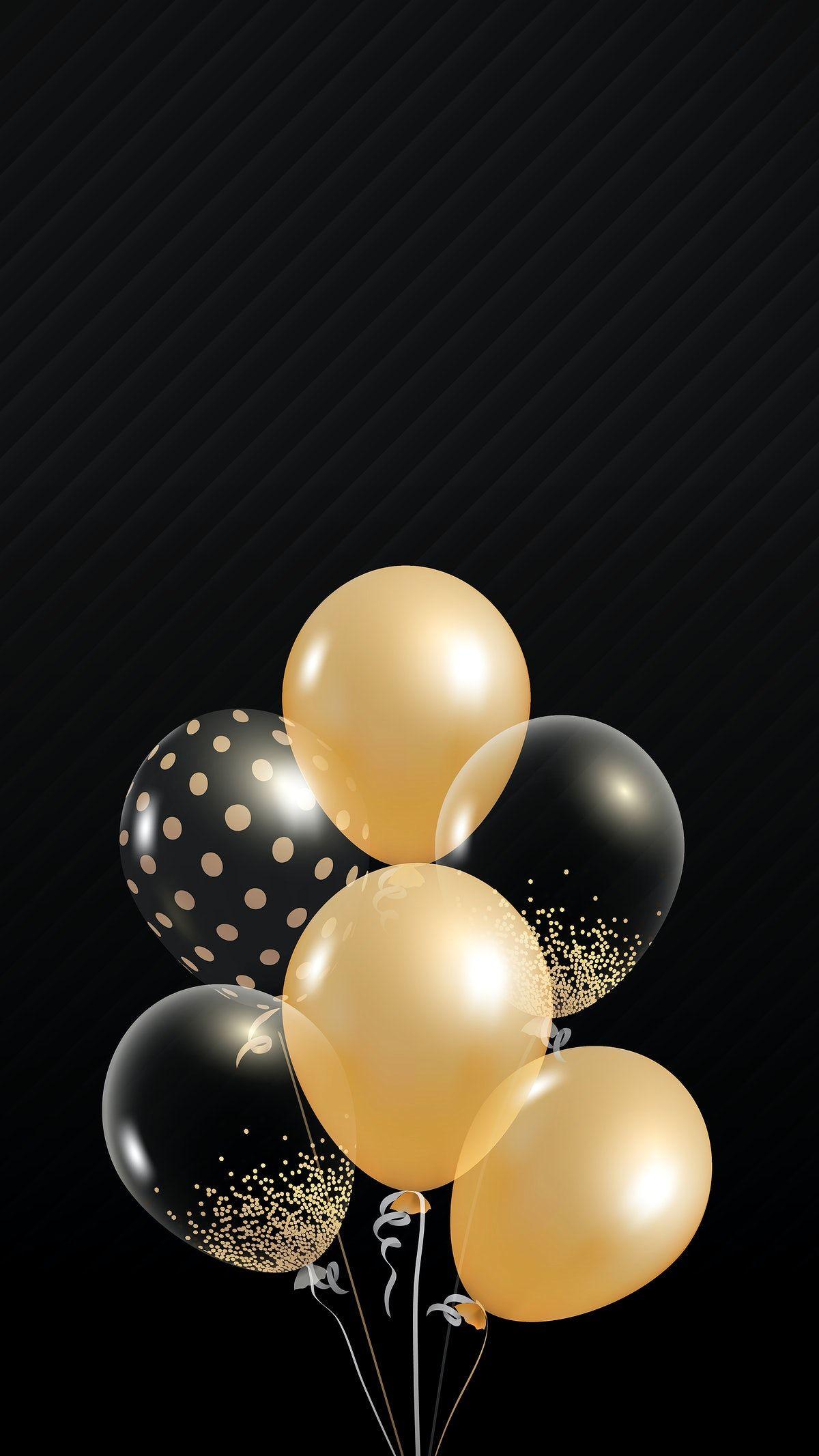 Gold Balloons Wallpapers Top Free Gold Balloons Backgrounds
