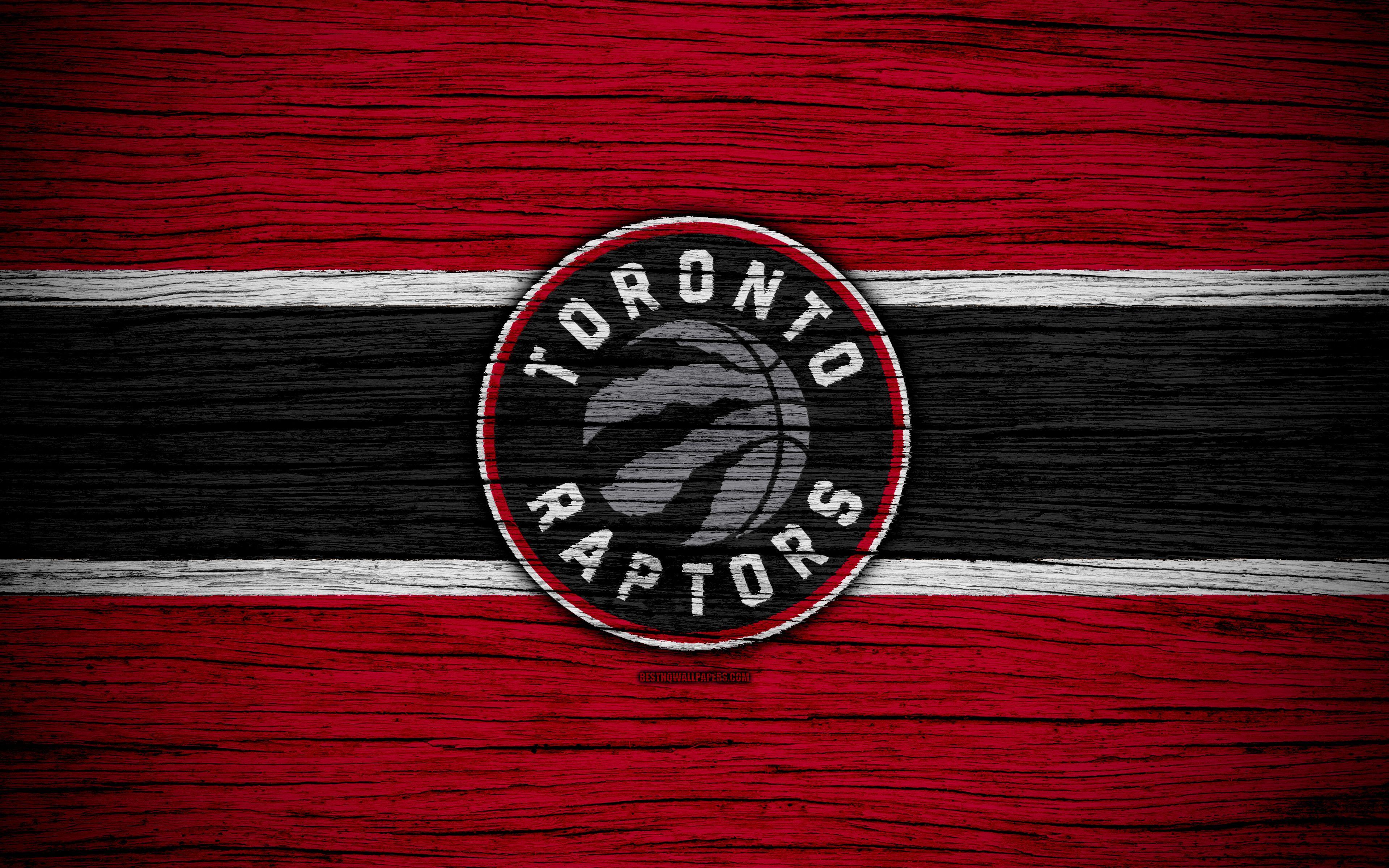 3840x2400 Download wallpaper 4k, Toronto Raptors, NBA, wooden texture, basketball, Eastern Conference, USA, emblem, basketball club, Toronto Raptors logo for desktop with resolution 3840x2400. High Quality HD picture wallpaper