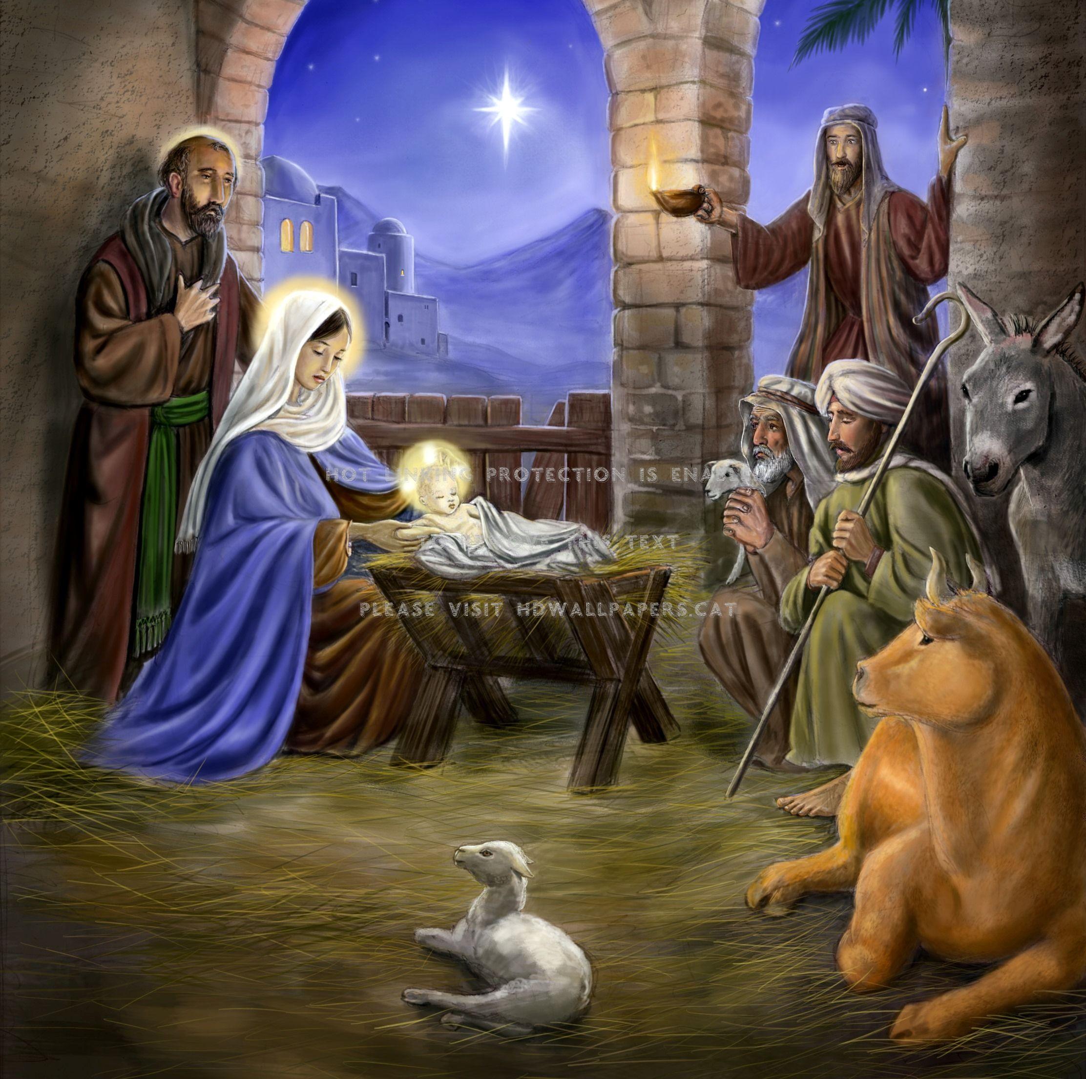 2224x2209 birth of the savior christ jesus nativity
