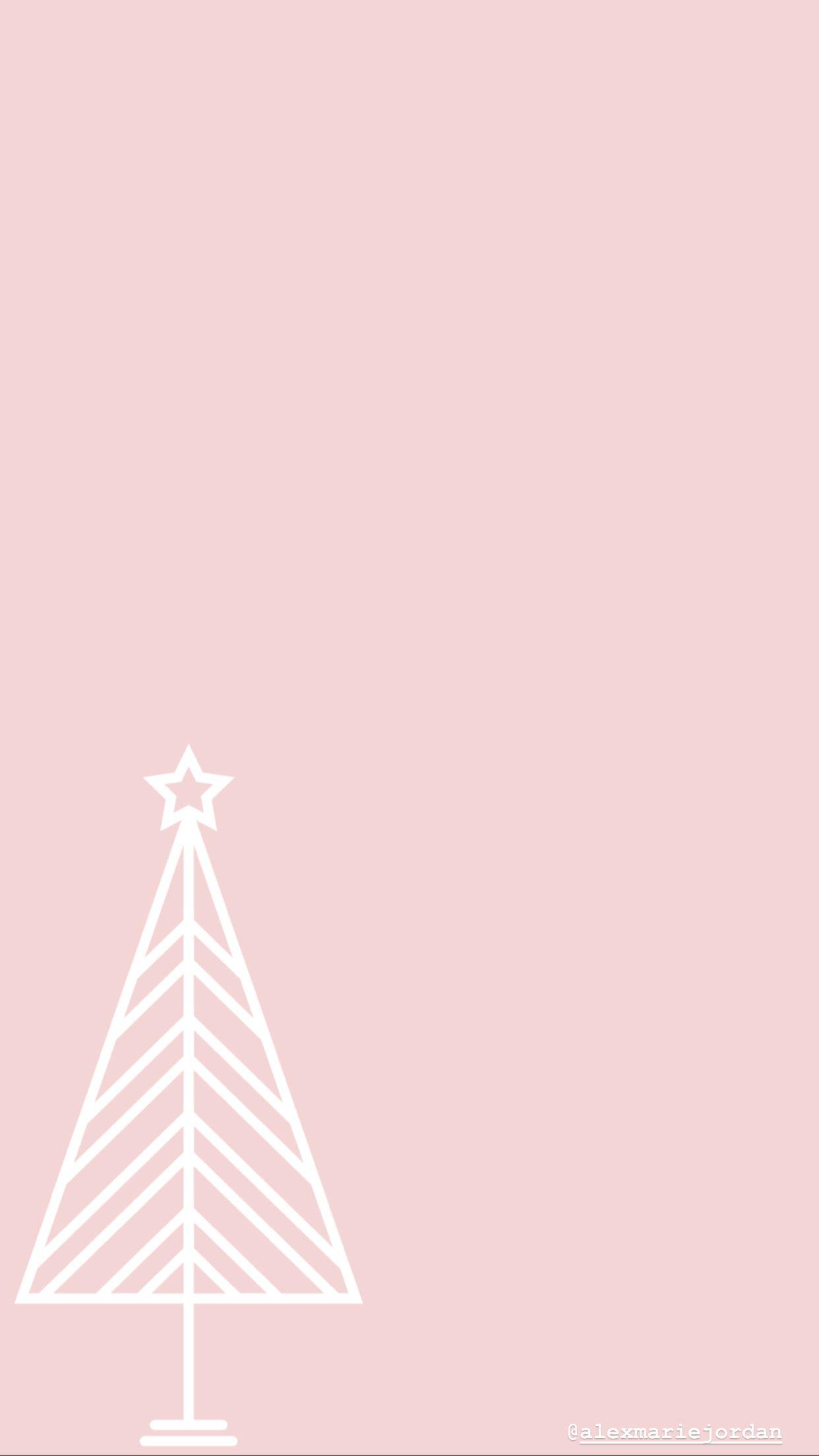 1242x2208 Pink Christmas Tree Wallpaper. Christmas wallpaper, Wallpaper iphone christmas, Xmas wallpaper